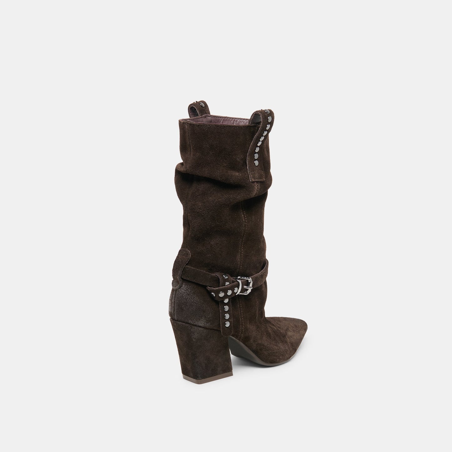 Morla Dk Brown Suede Boots