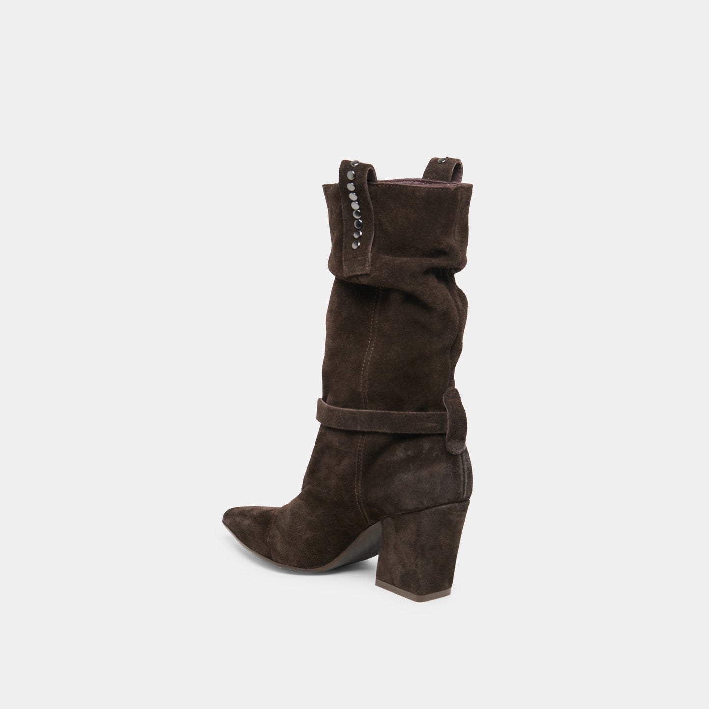 Morla Dk Brown Suede Boots