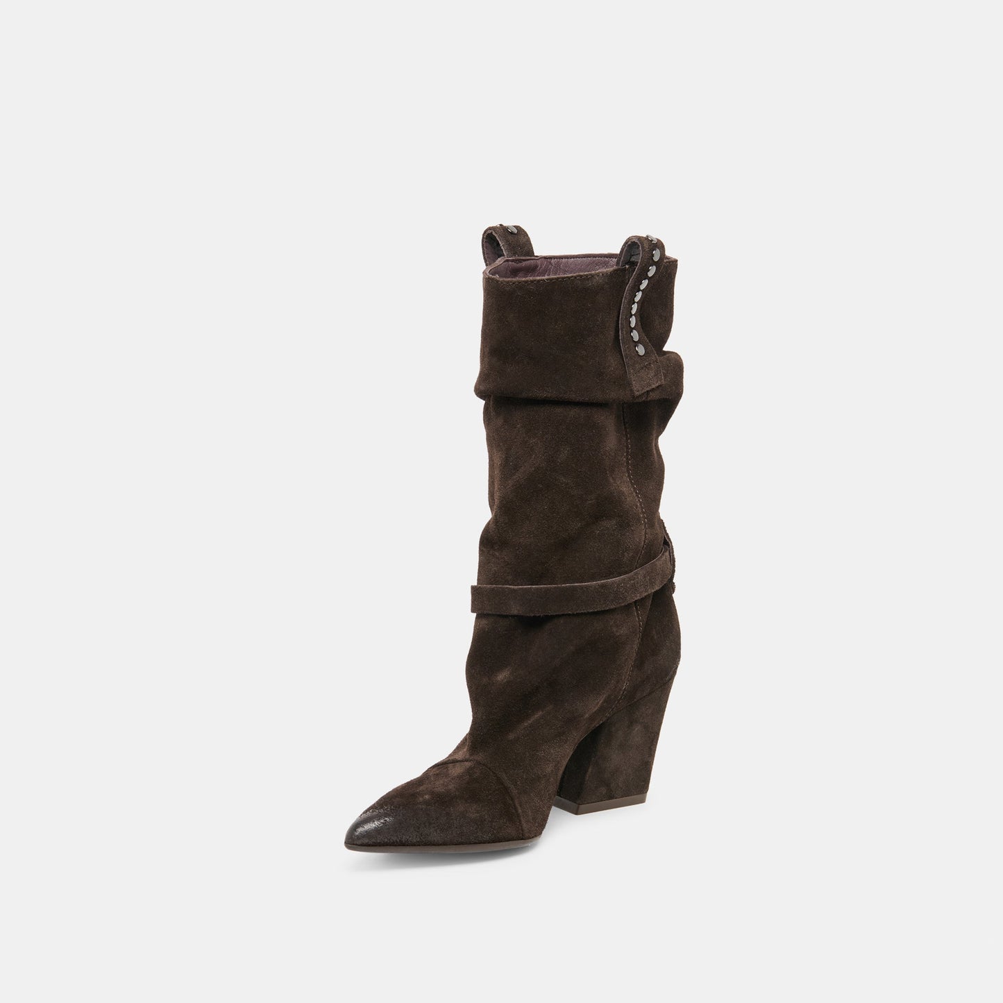 Morla Dk Brown Suede Boots