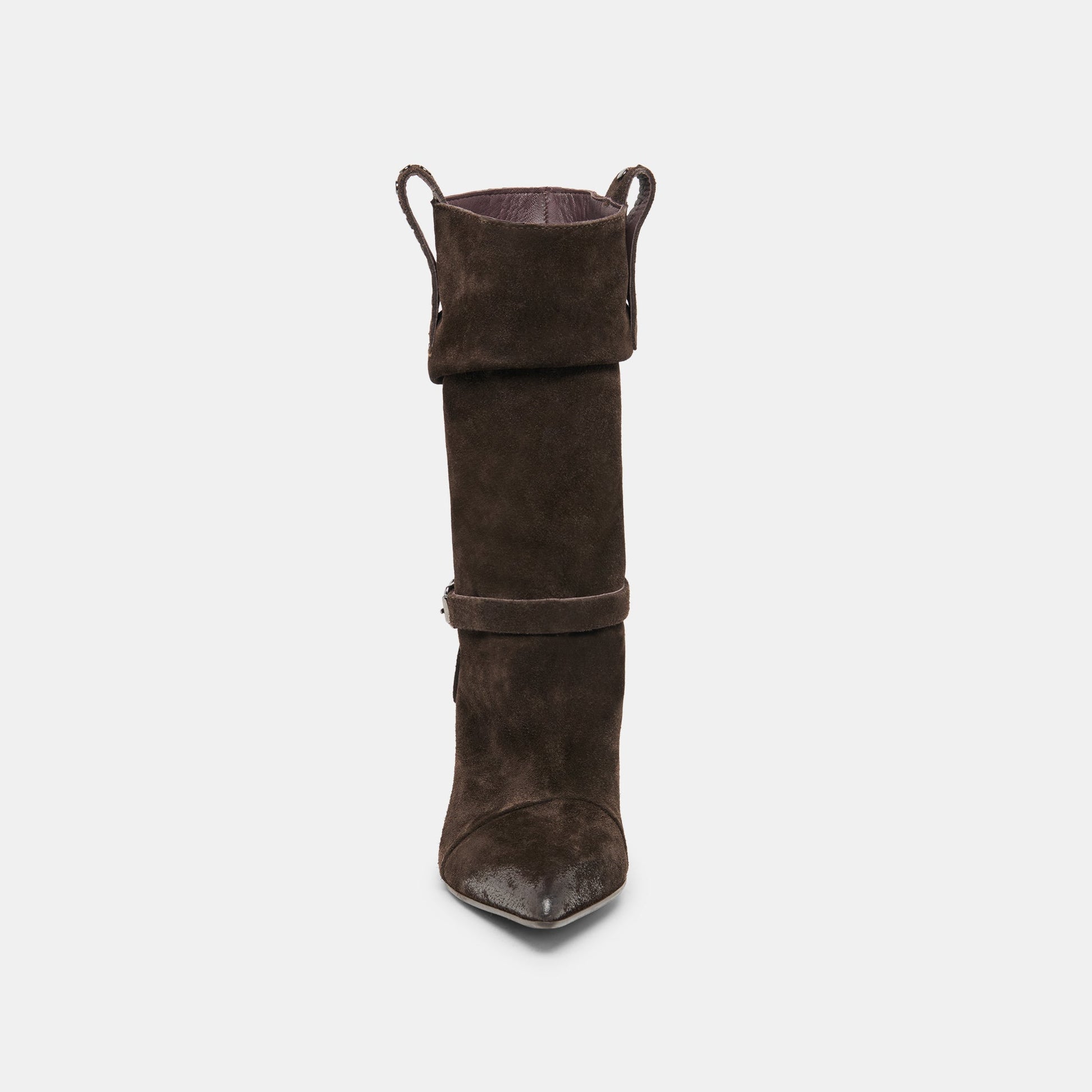 Morla Dk Brown Suede Boots
