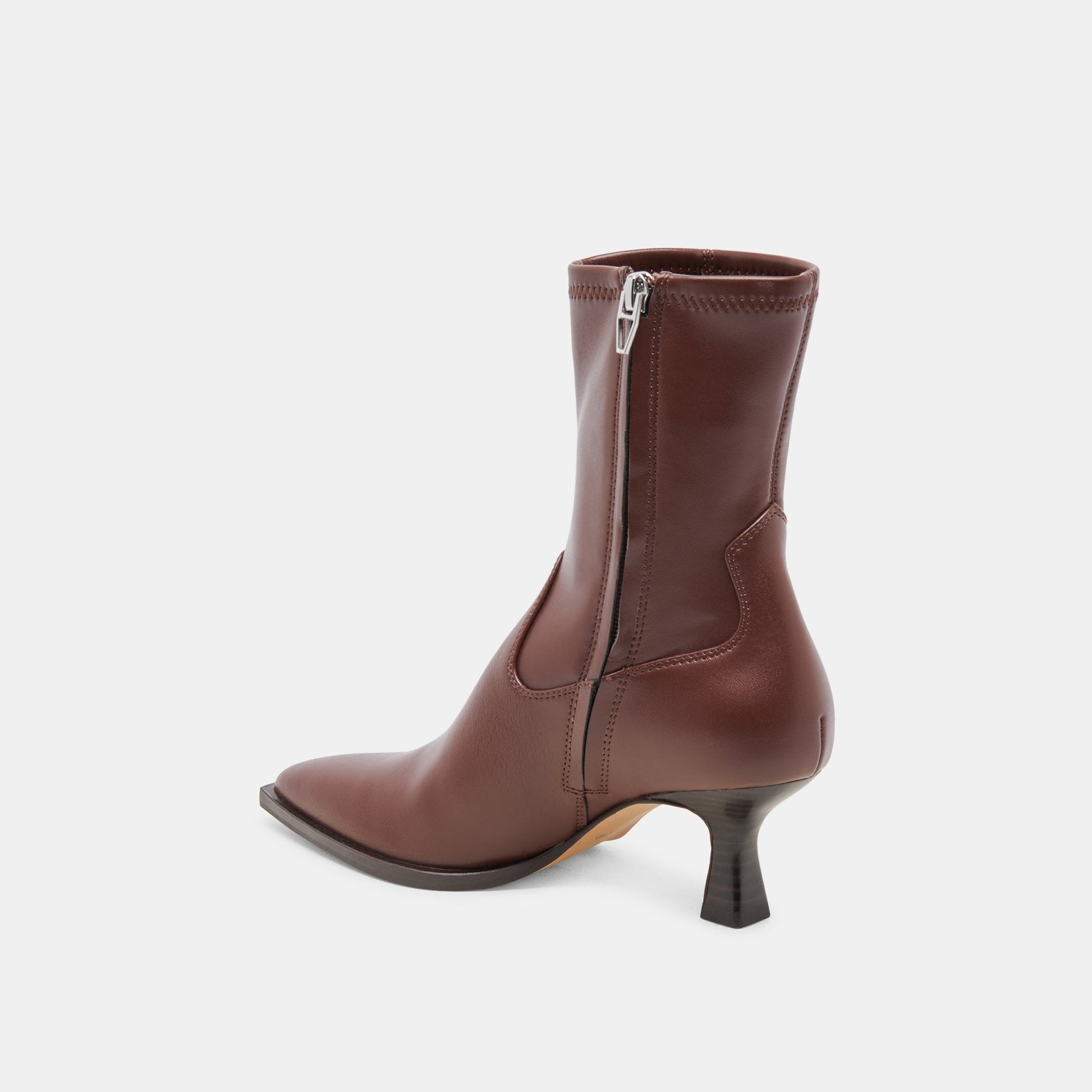 ARYA WIDE CALF BOOTS CHOCOLATE LEATHER
 – Dolce Vita