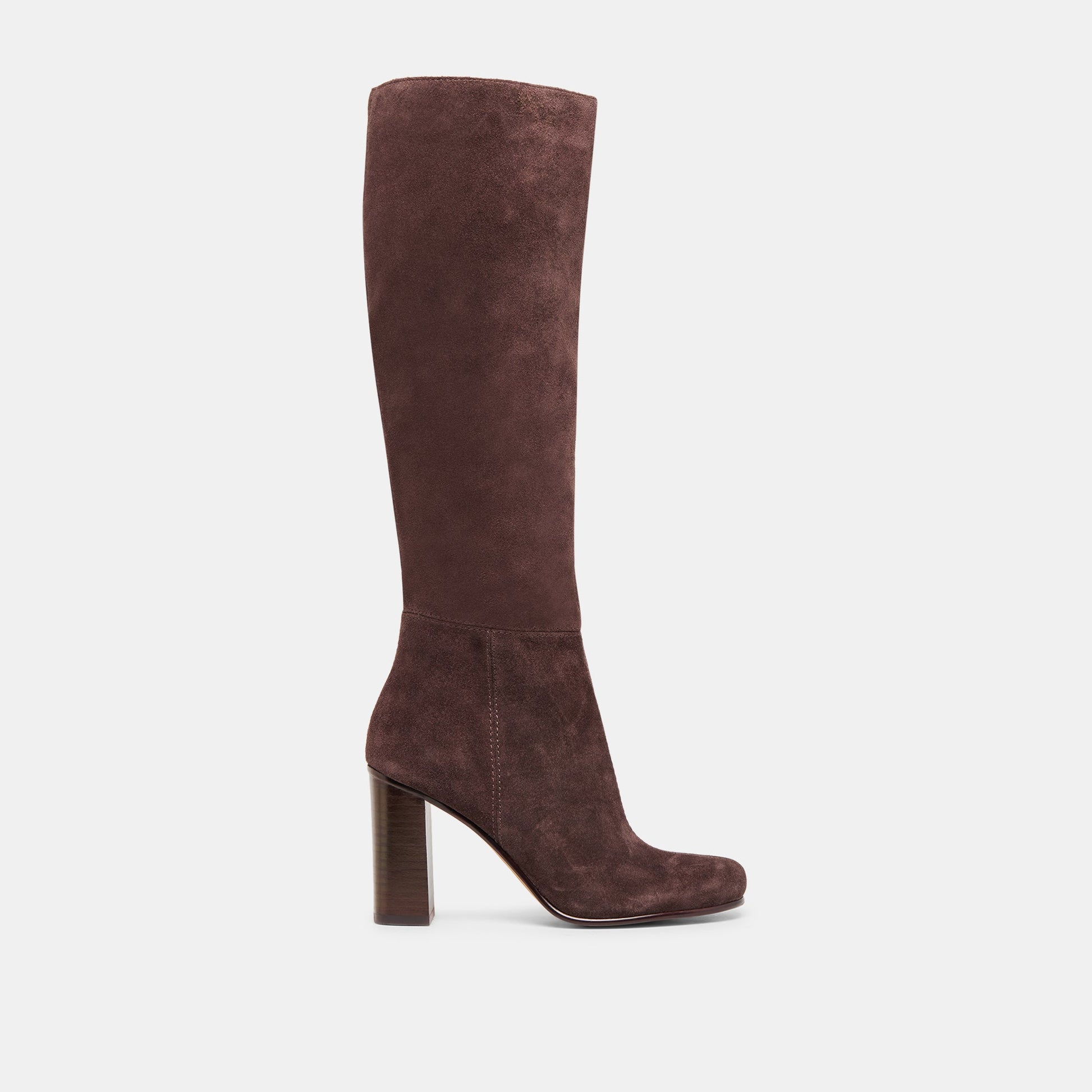 Hudsin Mahogany Suede Boots