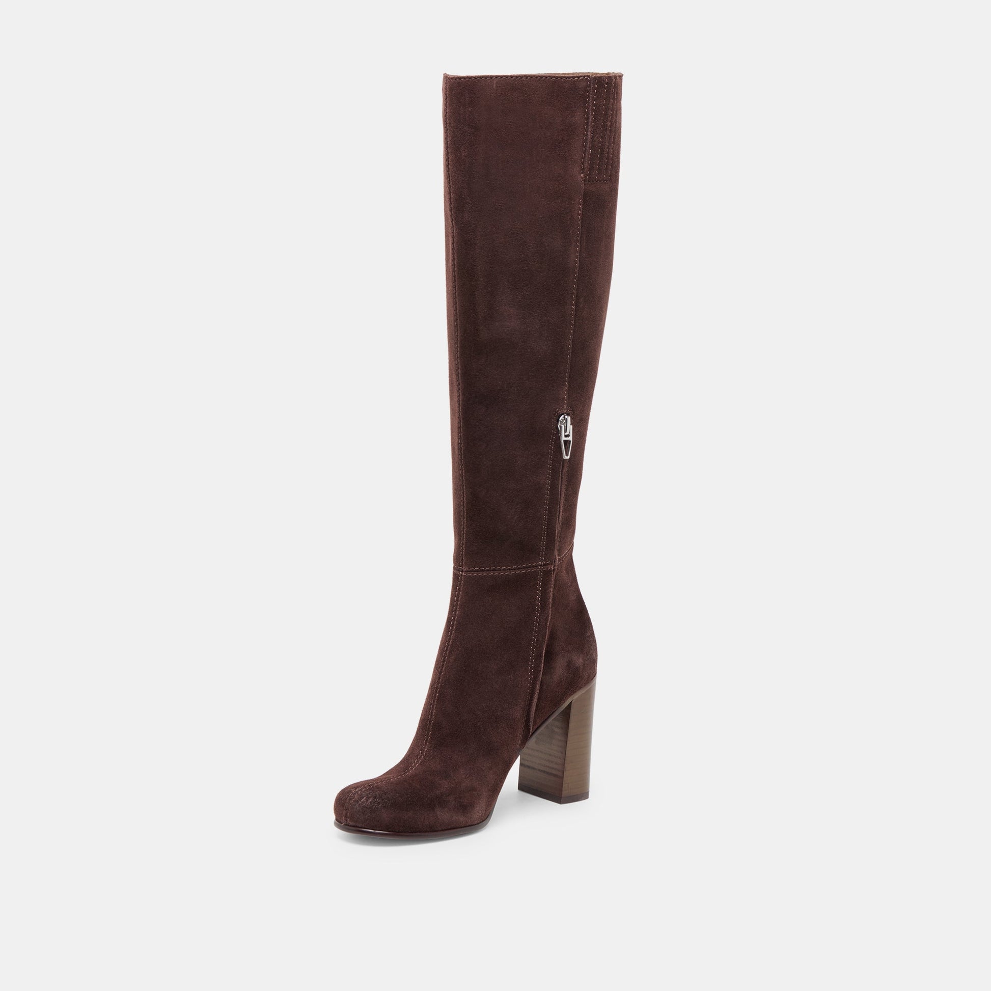 Hudsin Mahogany Suede Boots