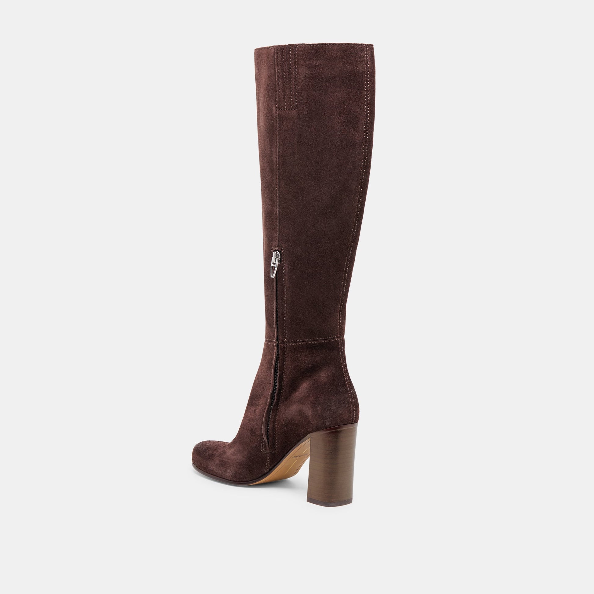 Hudsin Mahogany Suede Boots