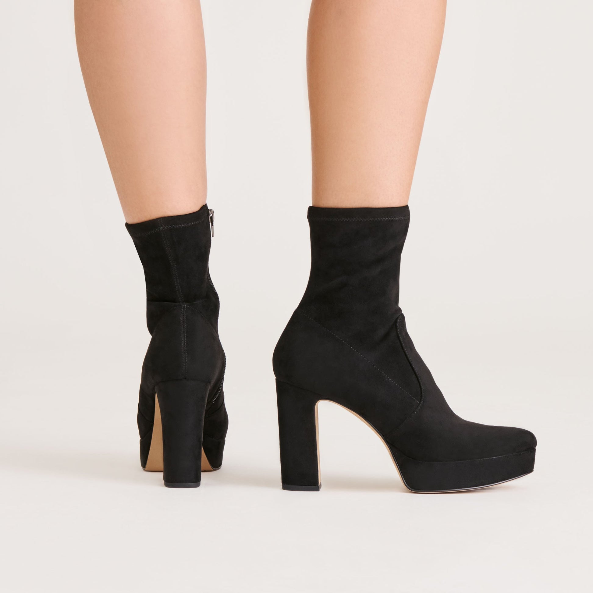 Chasly Onyx Stella Suede Boots
