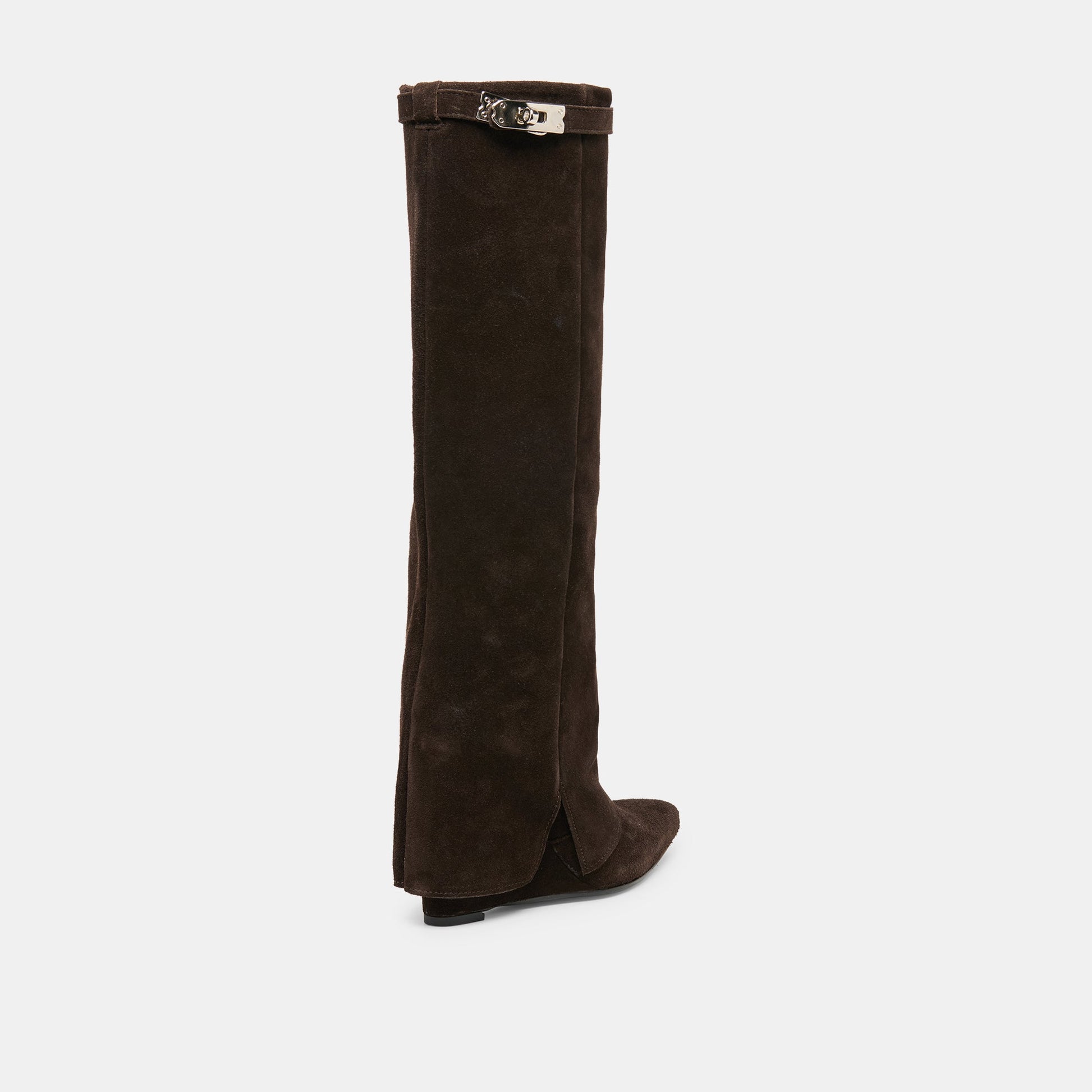 Aggy Dk Brown Suede Boots