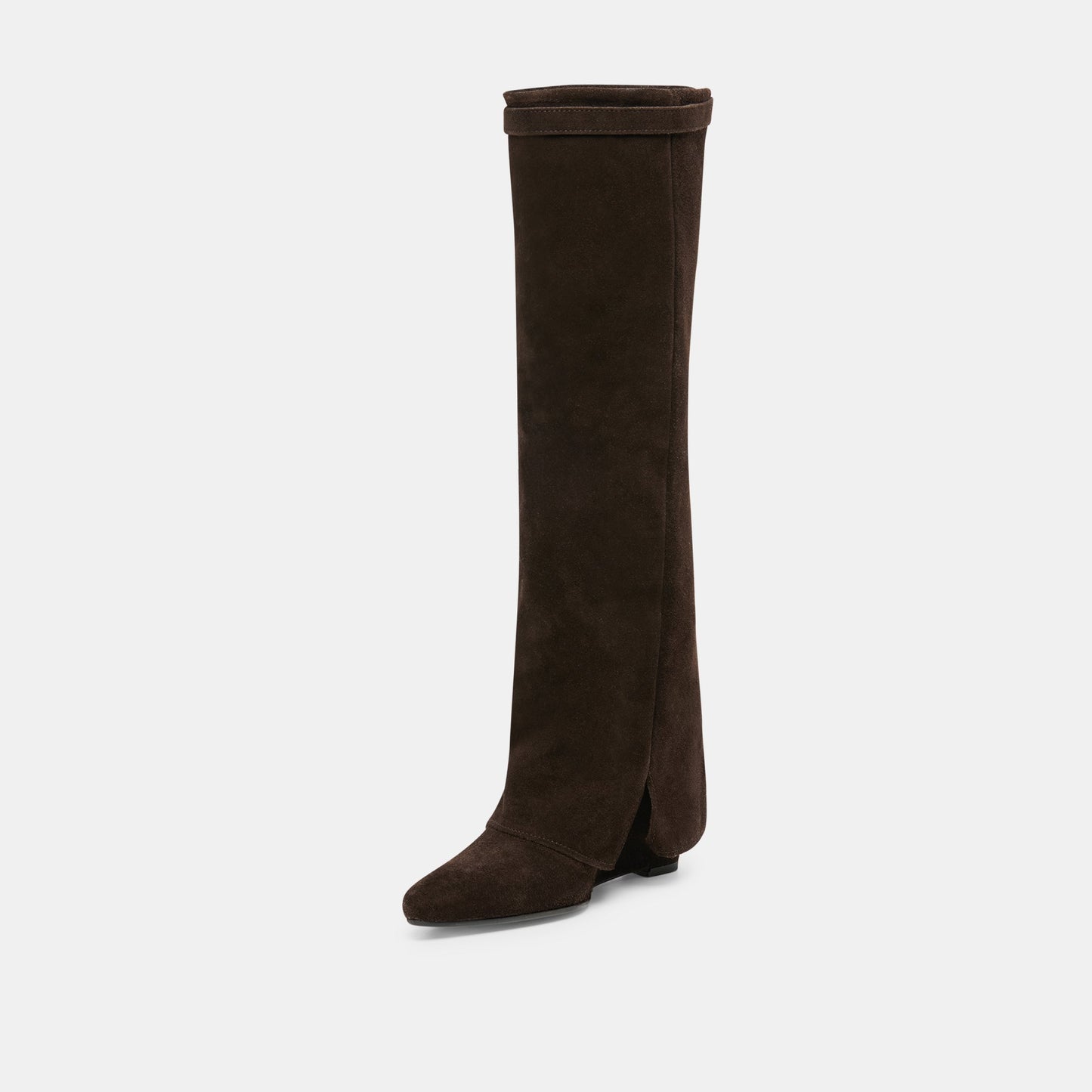 Aggy Dk Brown Suede Boots