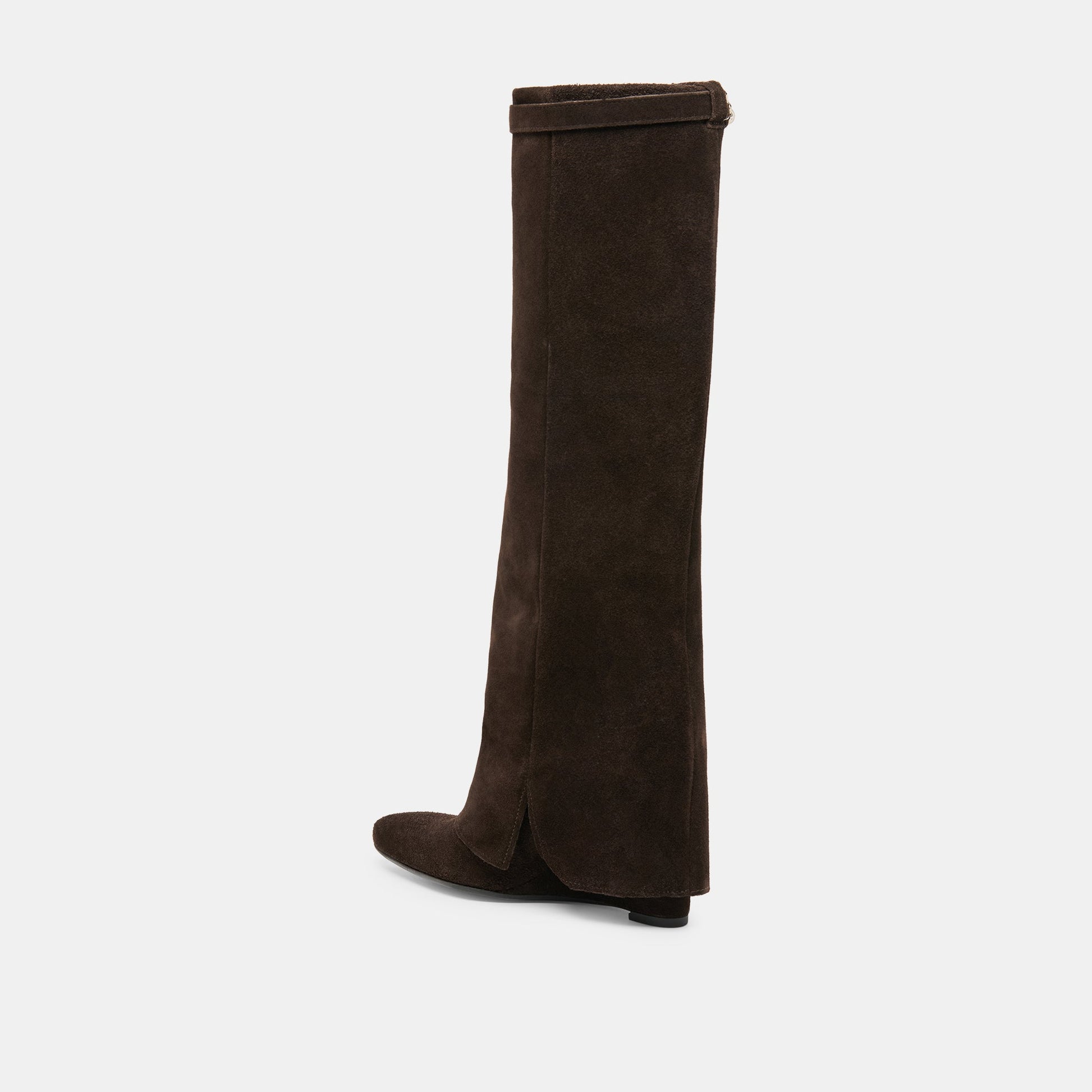 Aggy Dk Brown Suede Boots