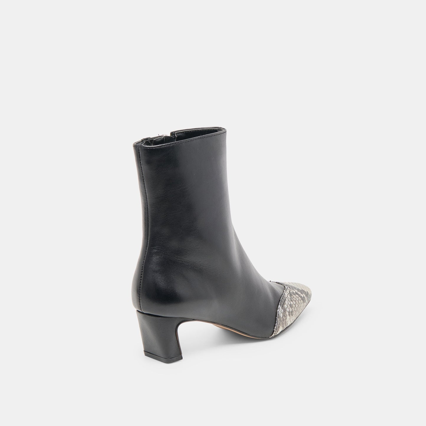 Anika Black Multi Leather Boots