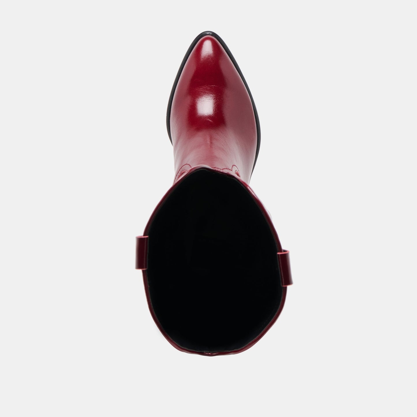 Mirla Oxblood Leather Extra Wide Calf Boots