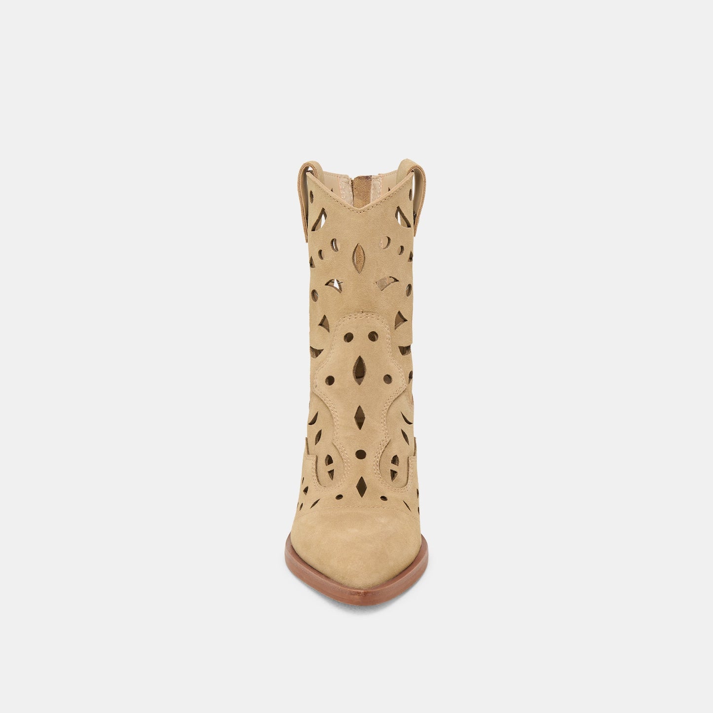 Zenobi Dk Taupe Suede Booties
