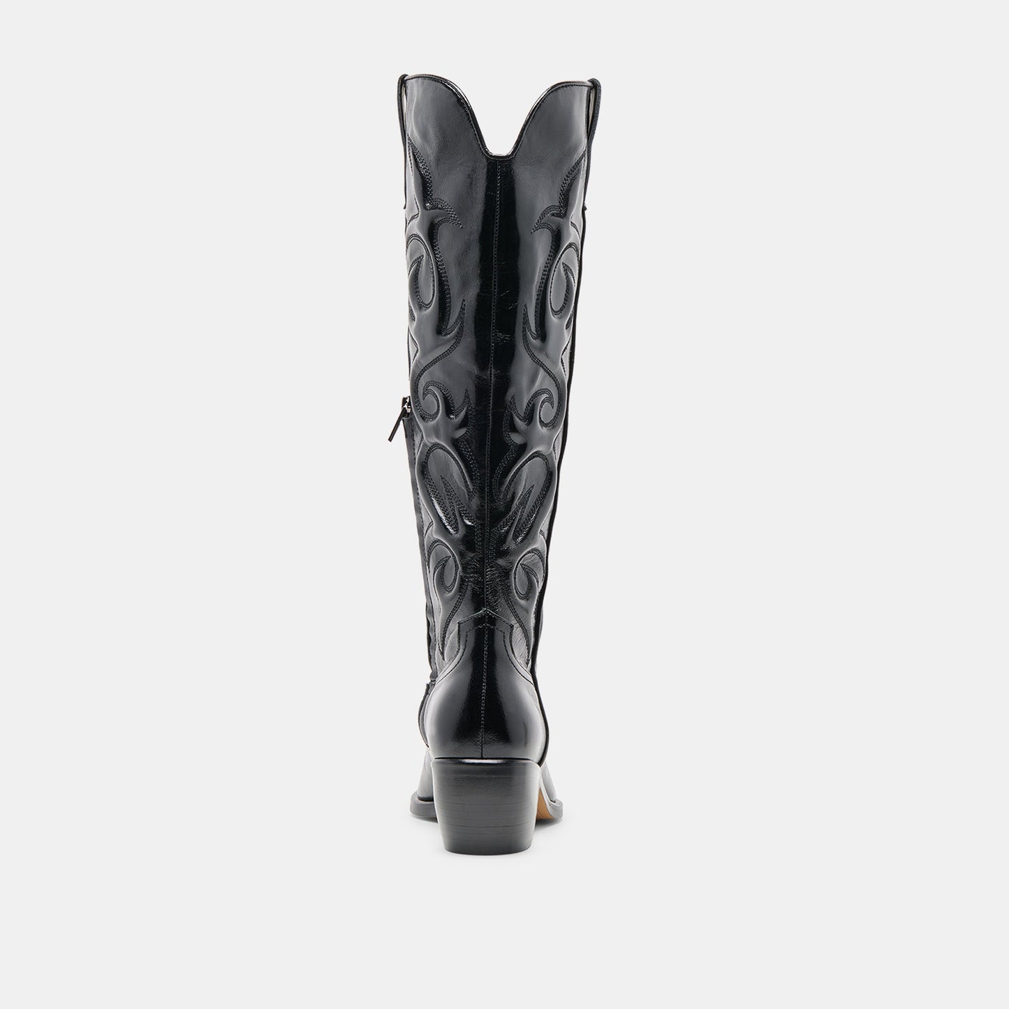 Mirla Black Leather Boots