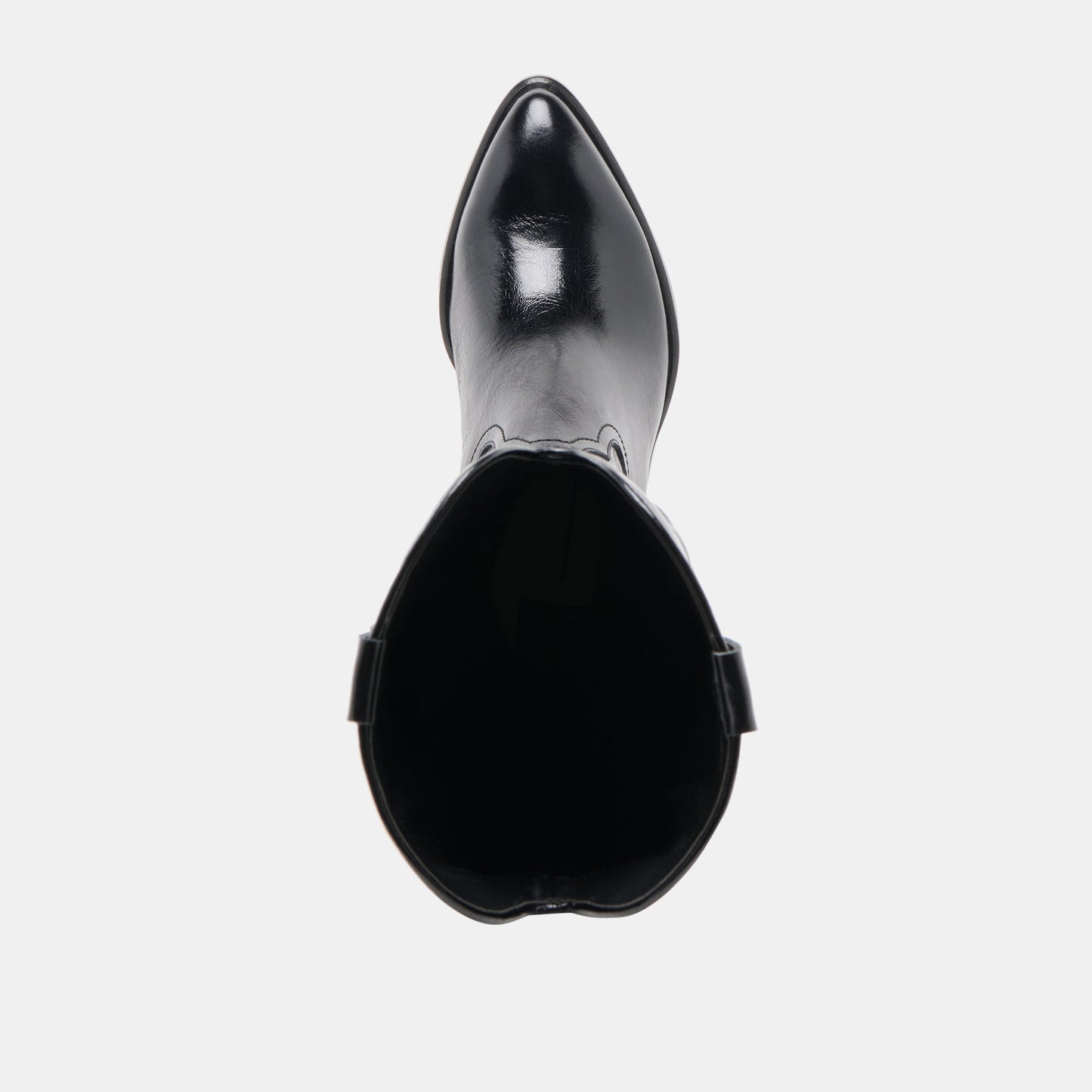Mirla Black Leather Boots