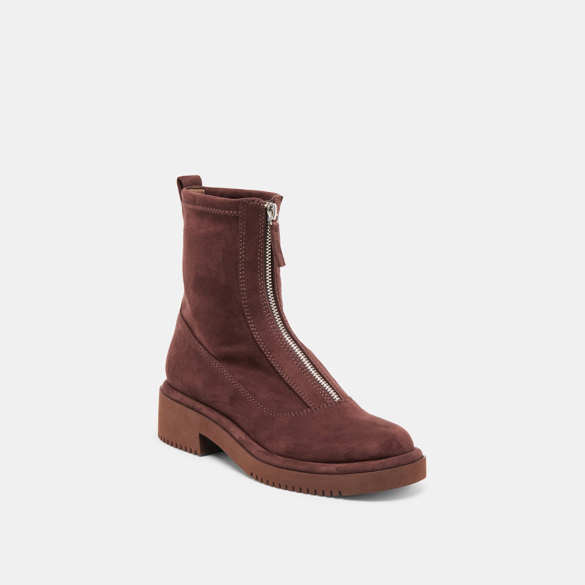 Shante Mahogany Stella Suede Boots