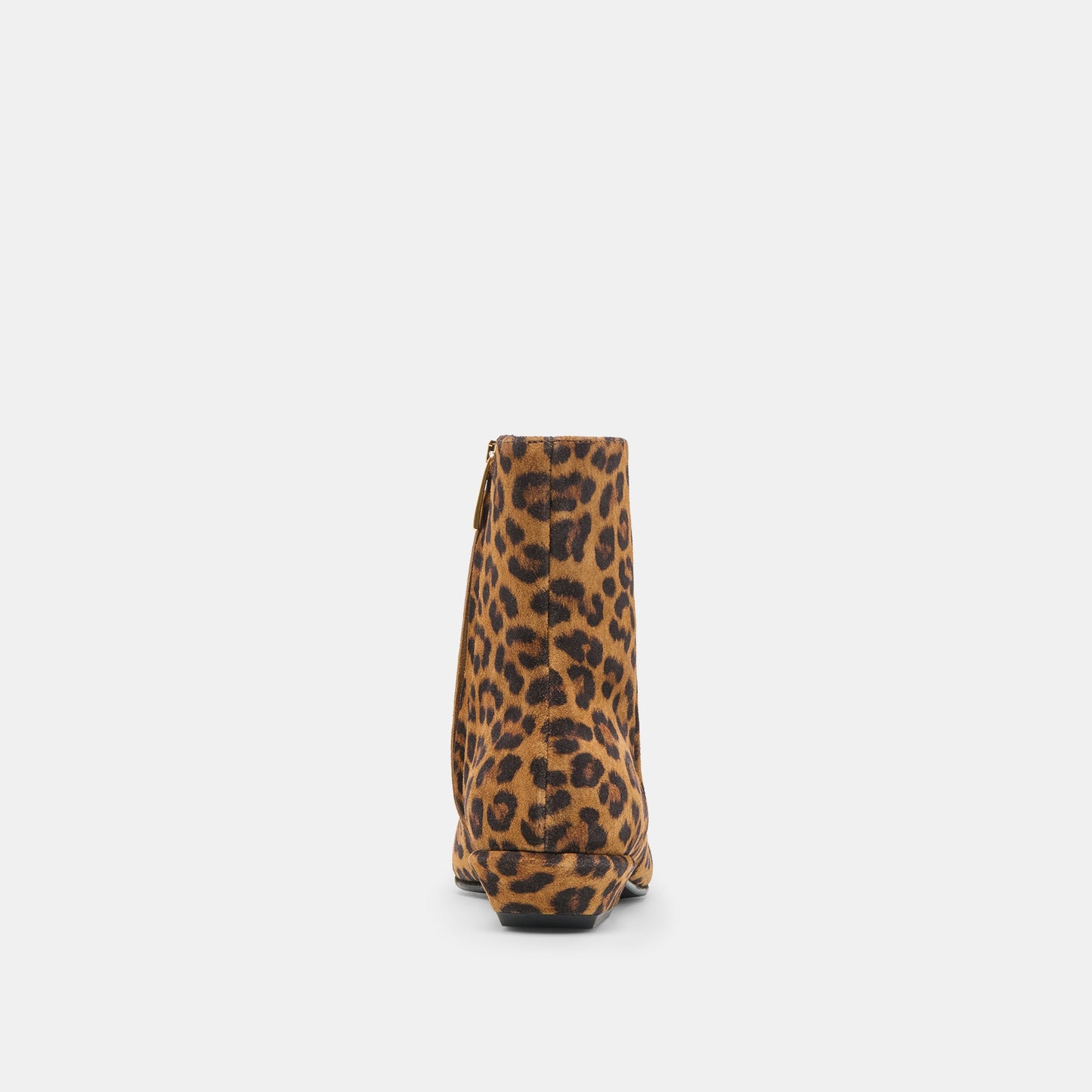 Joanie Leopard Printed Suede Booties