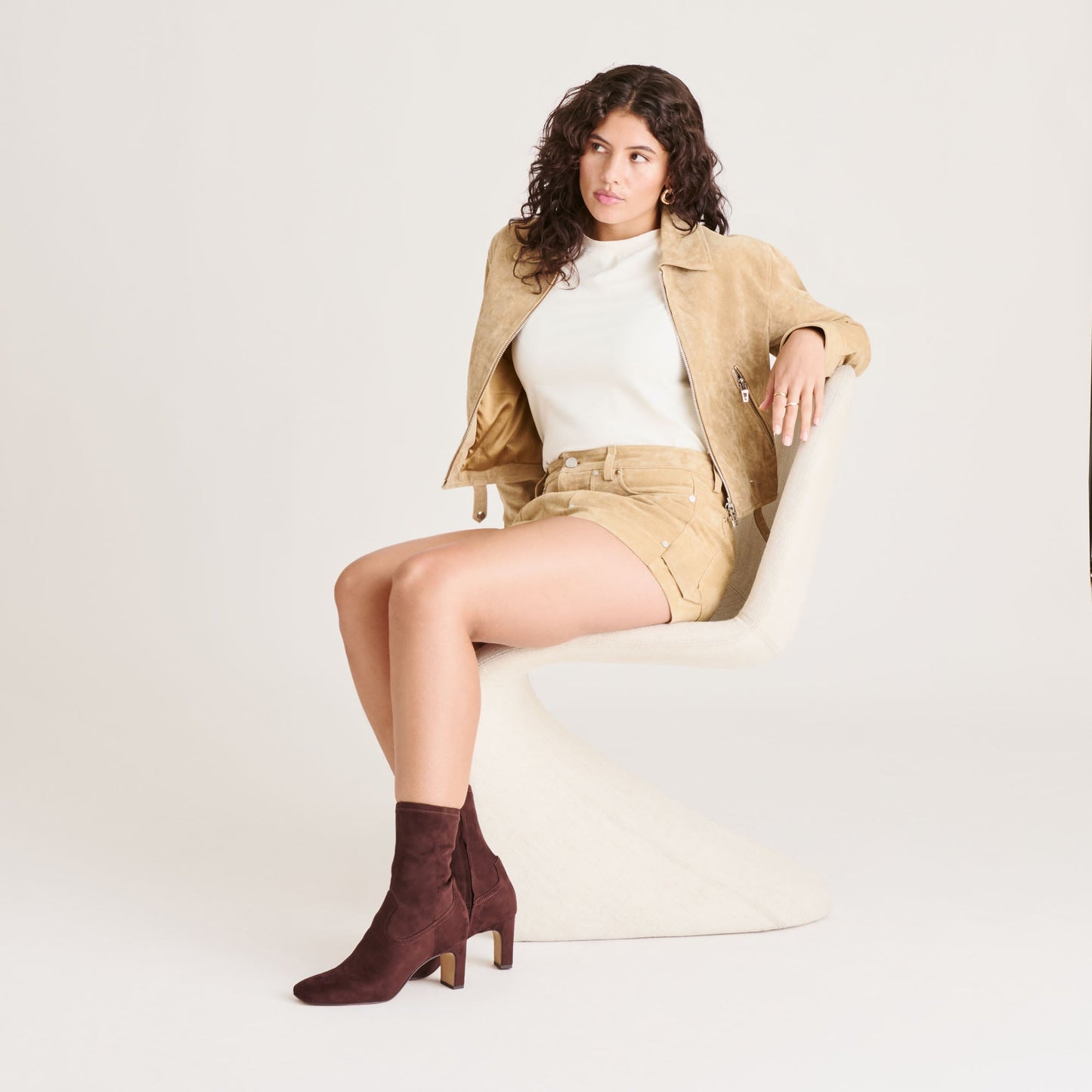 Roan Mahogany Stella Suede Boots