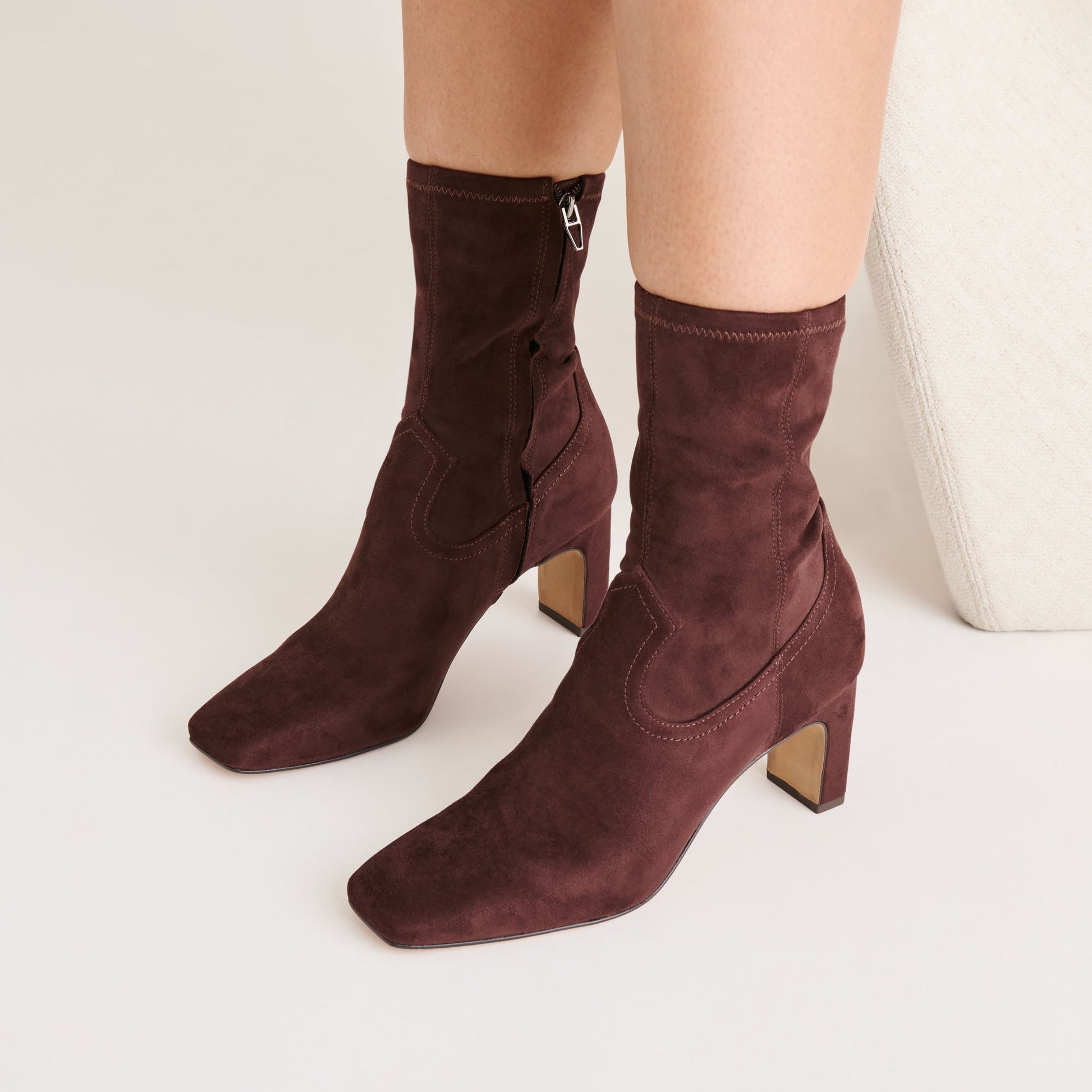Roan Mahogany Stella Suede Boots