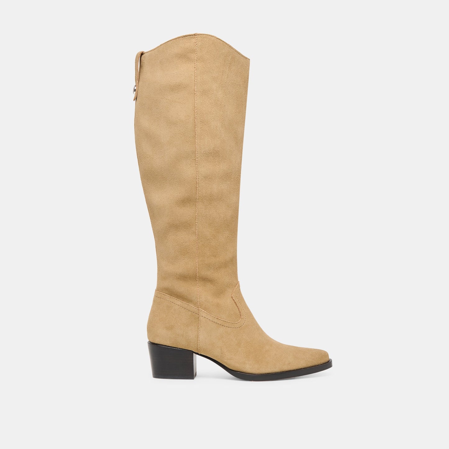 Virona H2O Waterproof Dk Taupe Suede Wide Calf Boots
