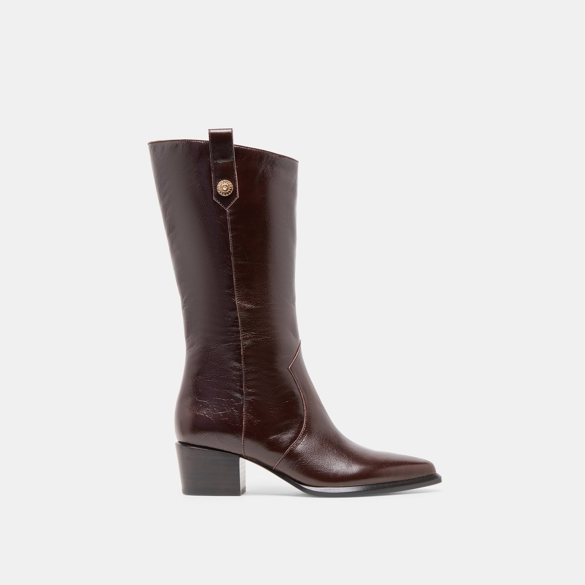 Vern Chocolate Leather Boots