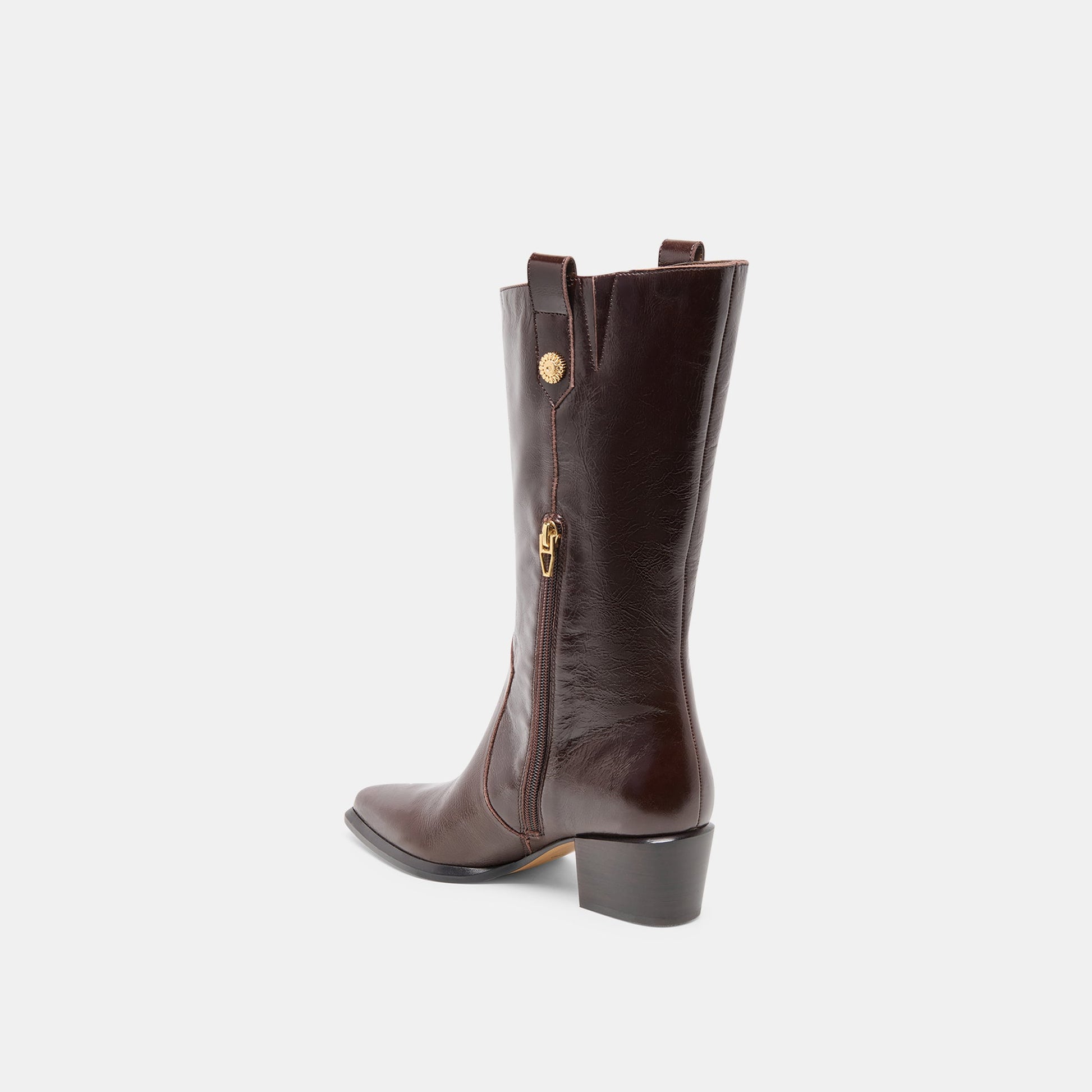 Vern Chocolate Leather Boots