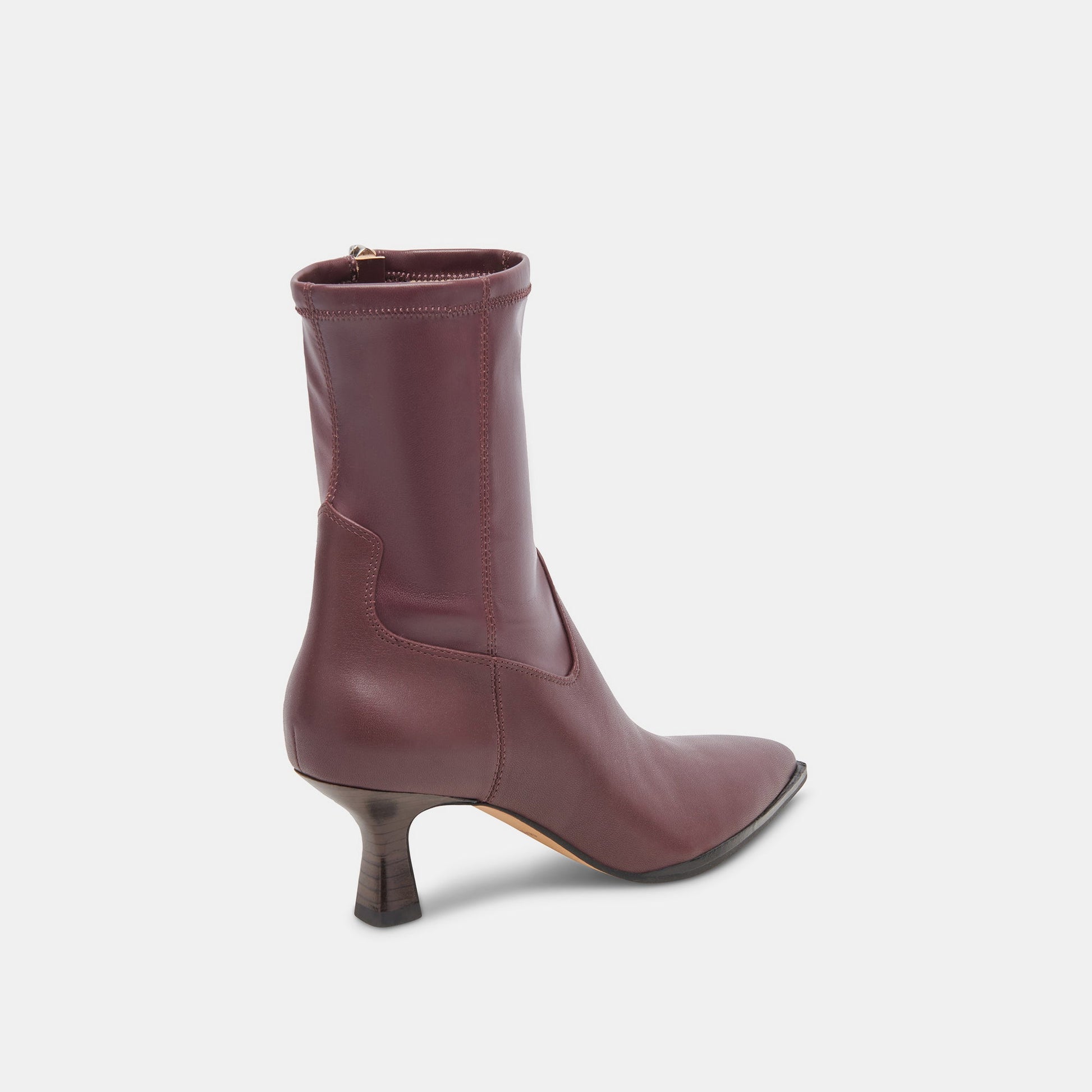 ARYA WIDE CALF BOOTS WINE LEATHER
 – Dolce Vita