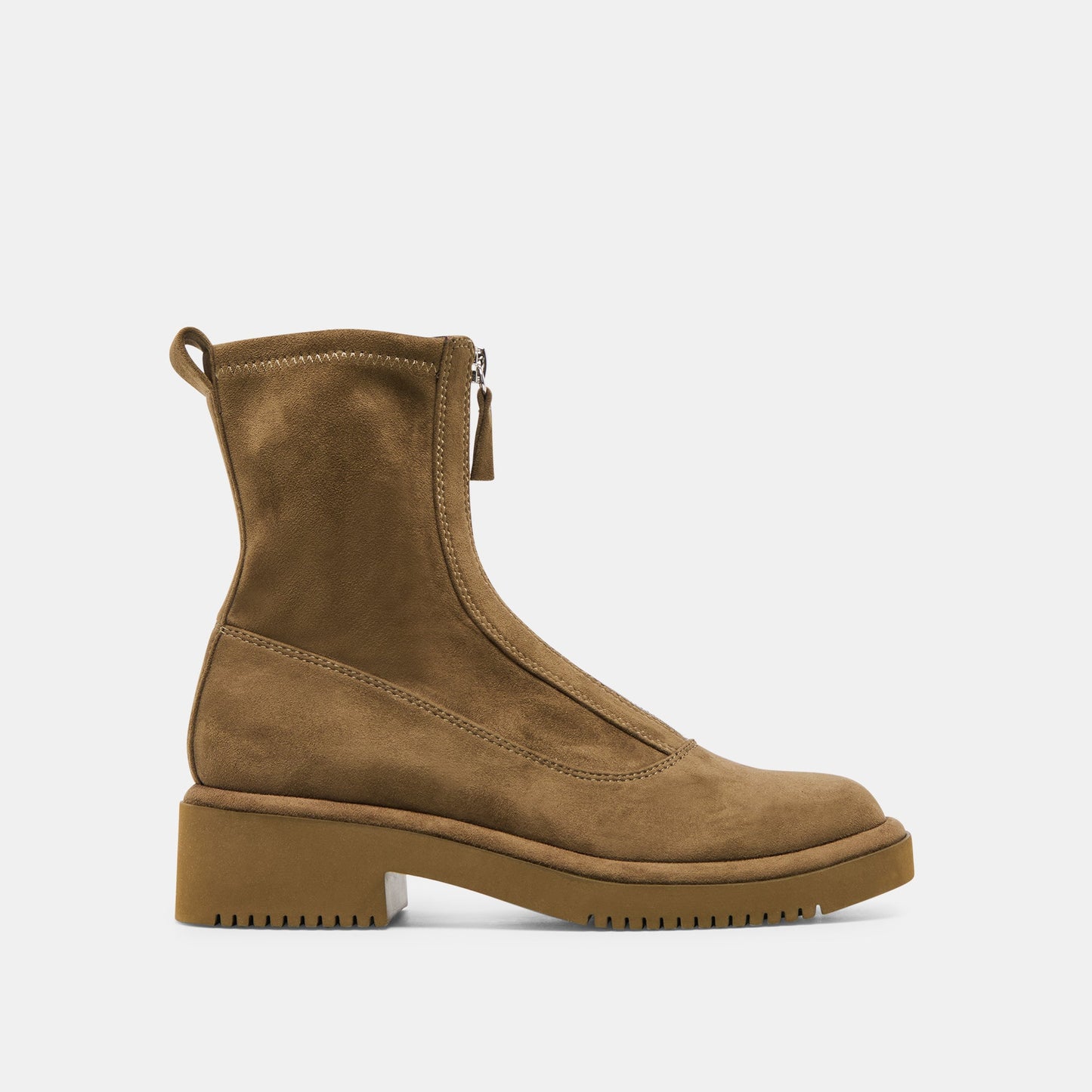 Shante Dk Olive Stella Suede Boots