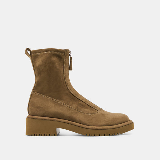 Shante Dk Olive Stella Suede Boots