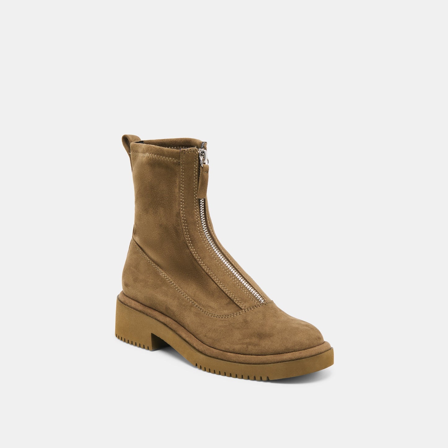 Shante Dk Olive Stella Suede Boots