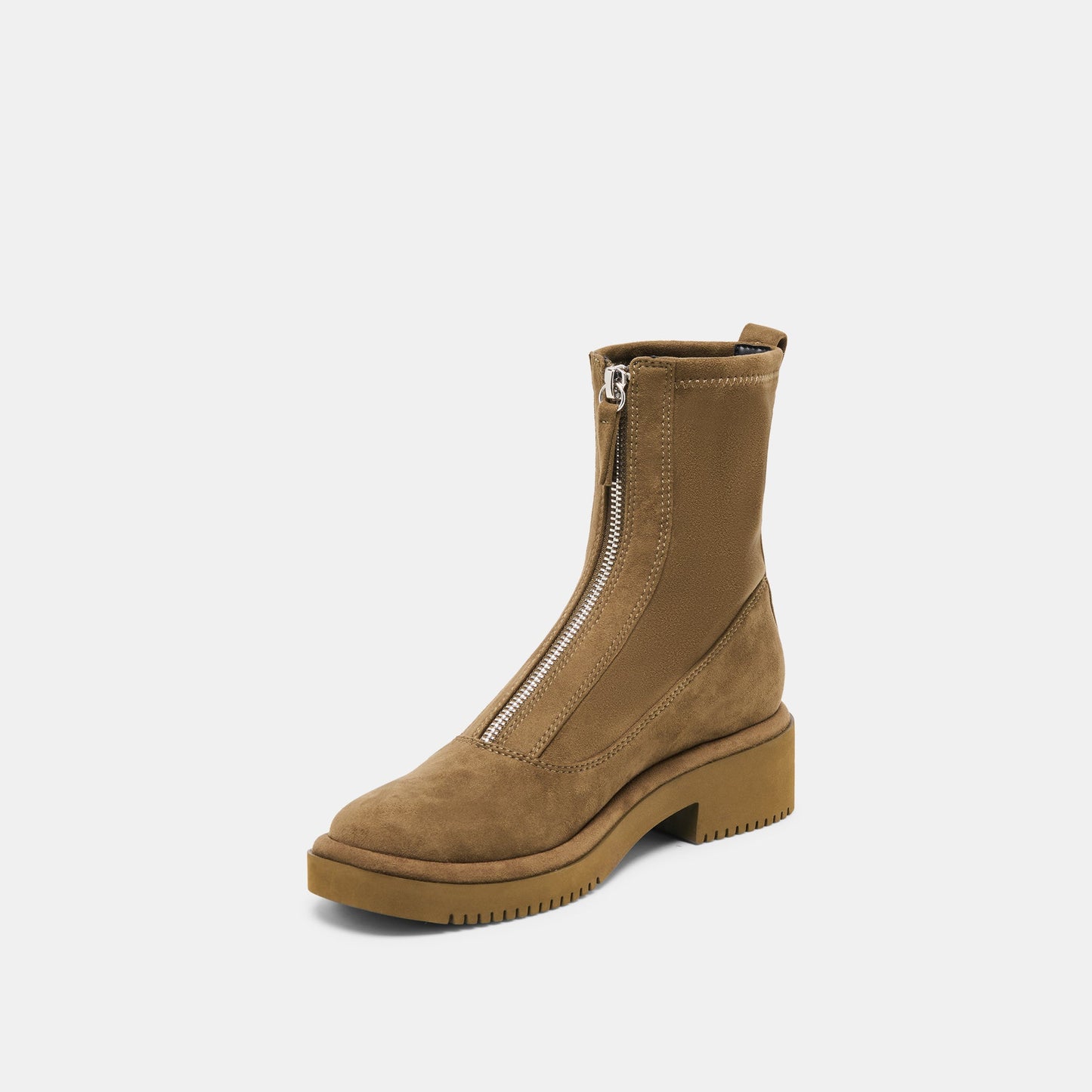 Shante Dk Olive Stella Suede Boots