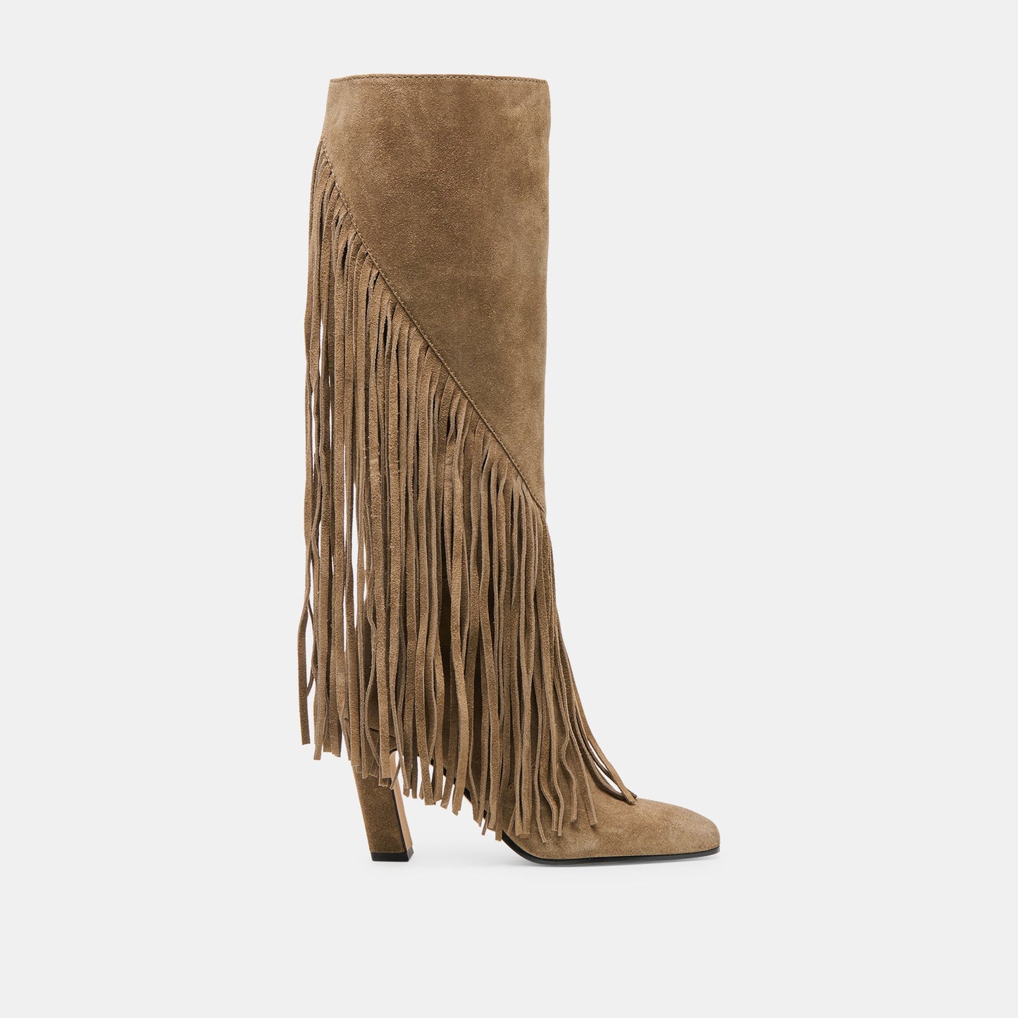 Giano Olive Suede Boots