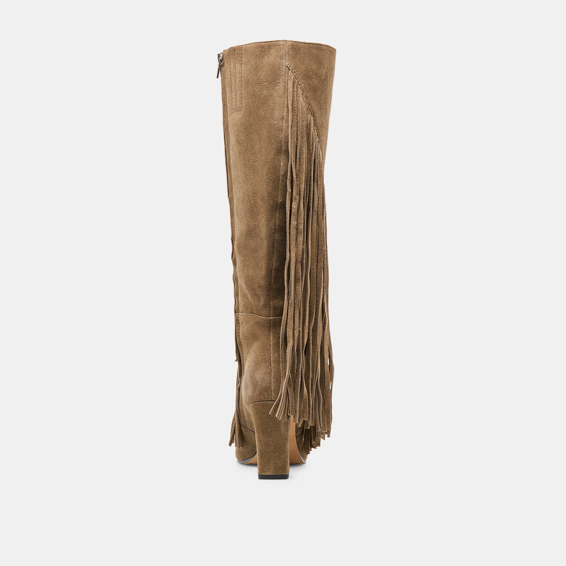 Giano Olive Suede Boots