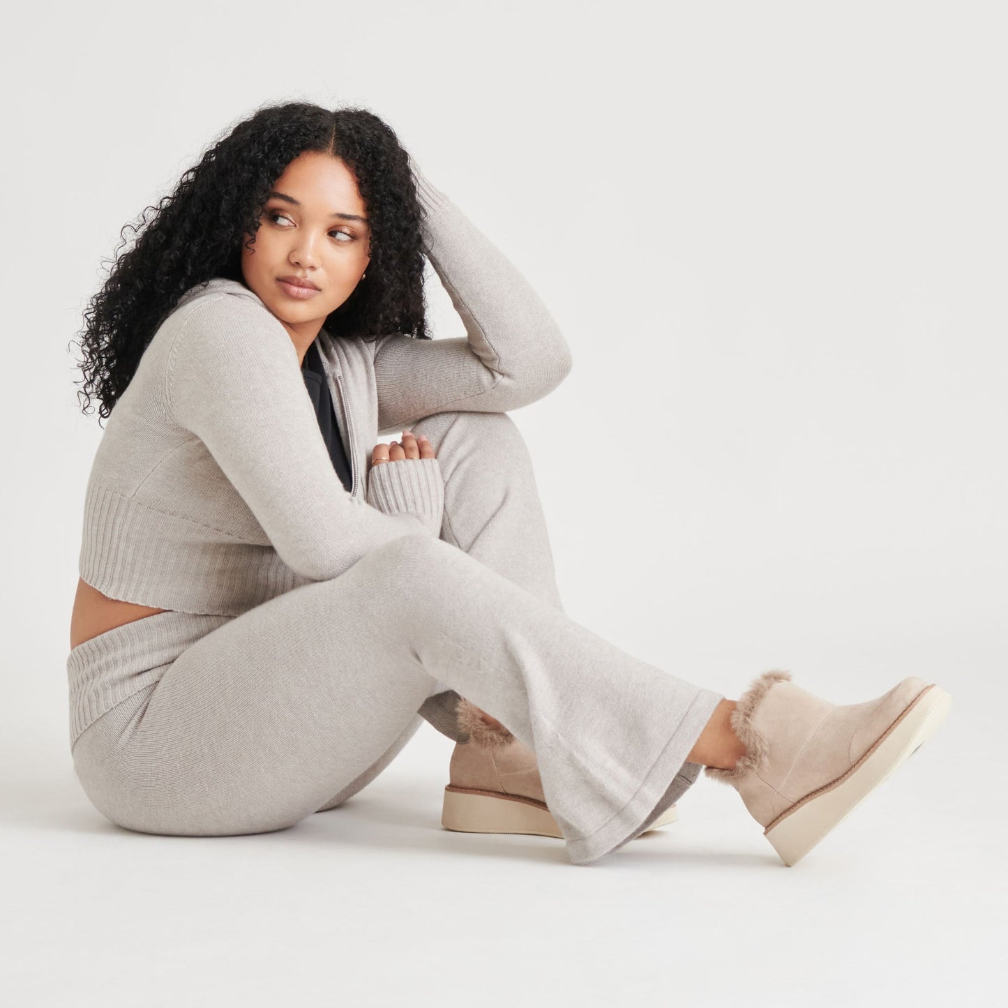 ARDY PLUSH H2O BOOTIES TAUPE SUEDE
 – Dolce Vita
