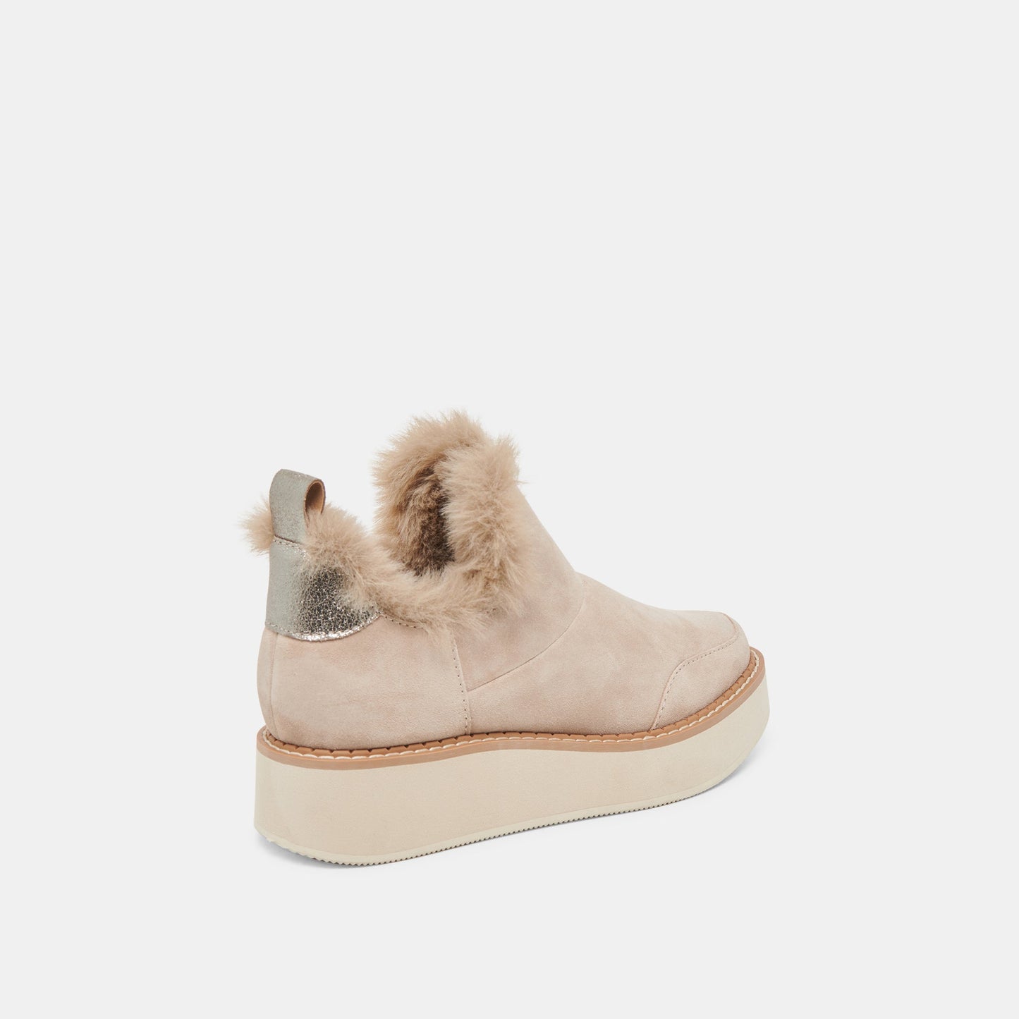 ARDY PLUSH H2O BOOTIES TAUPE SUEDE
 – Dolce Vita