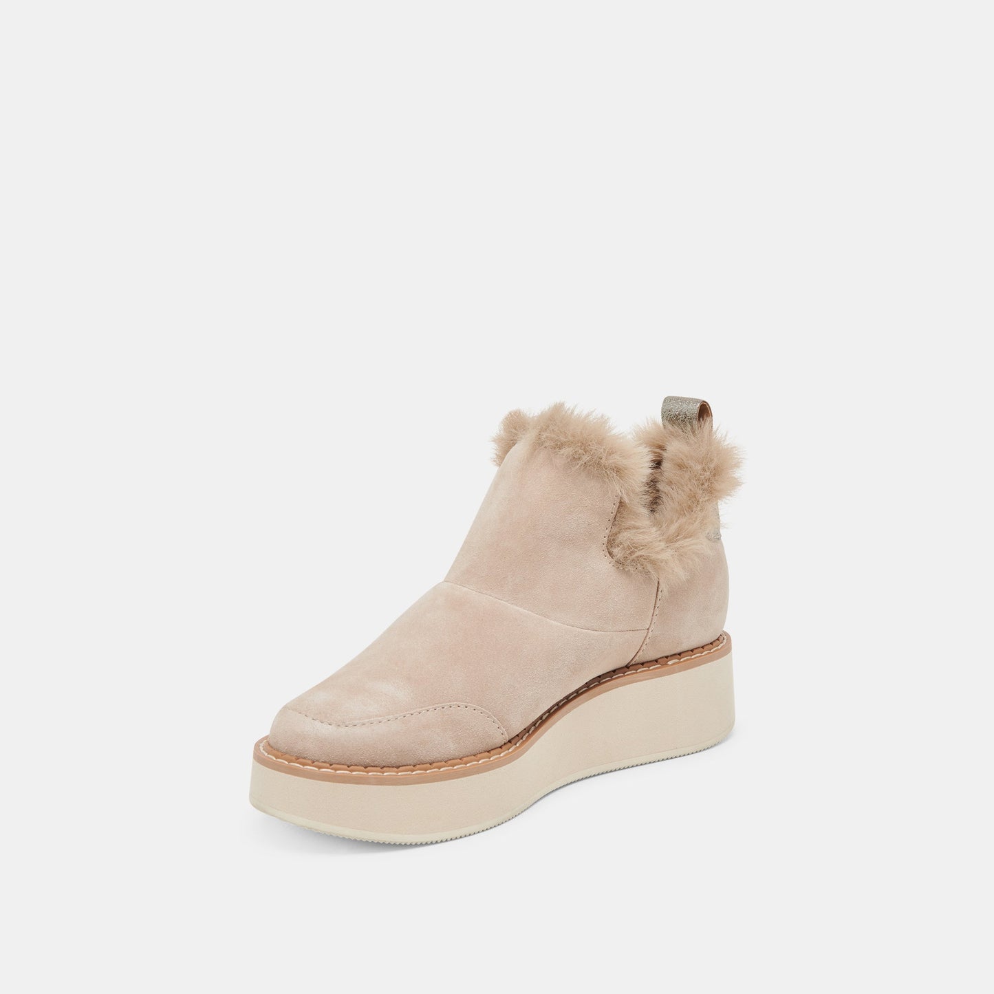 ARDY PLUSH H2O BOOTIES TAUPE SUEDE
 – Dolce Vita