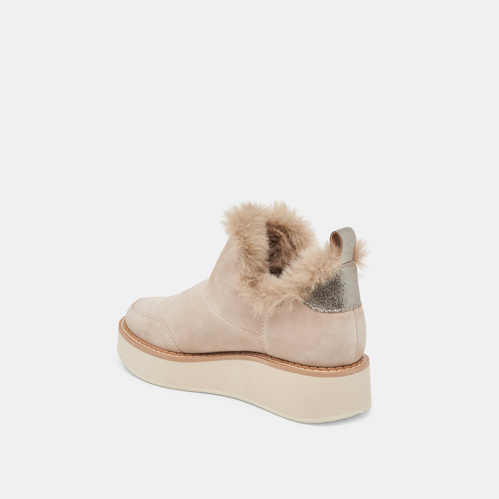 ARDY PLUSH H2O BOOTIES TAUPE SUEDE
 – Dolce Vita