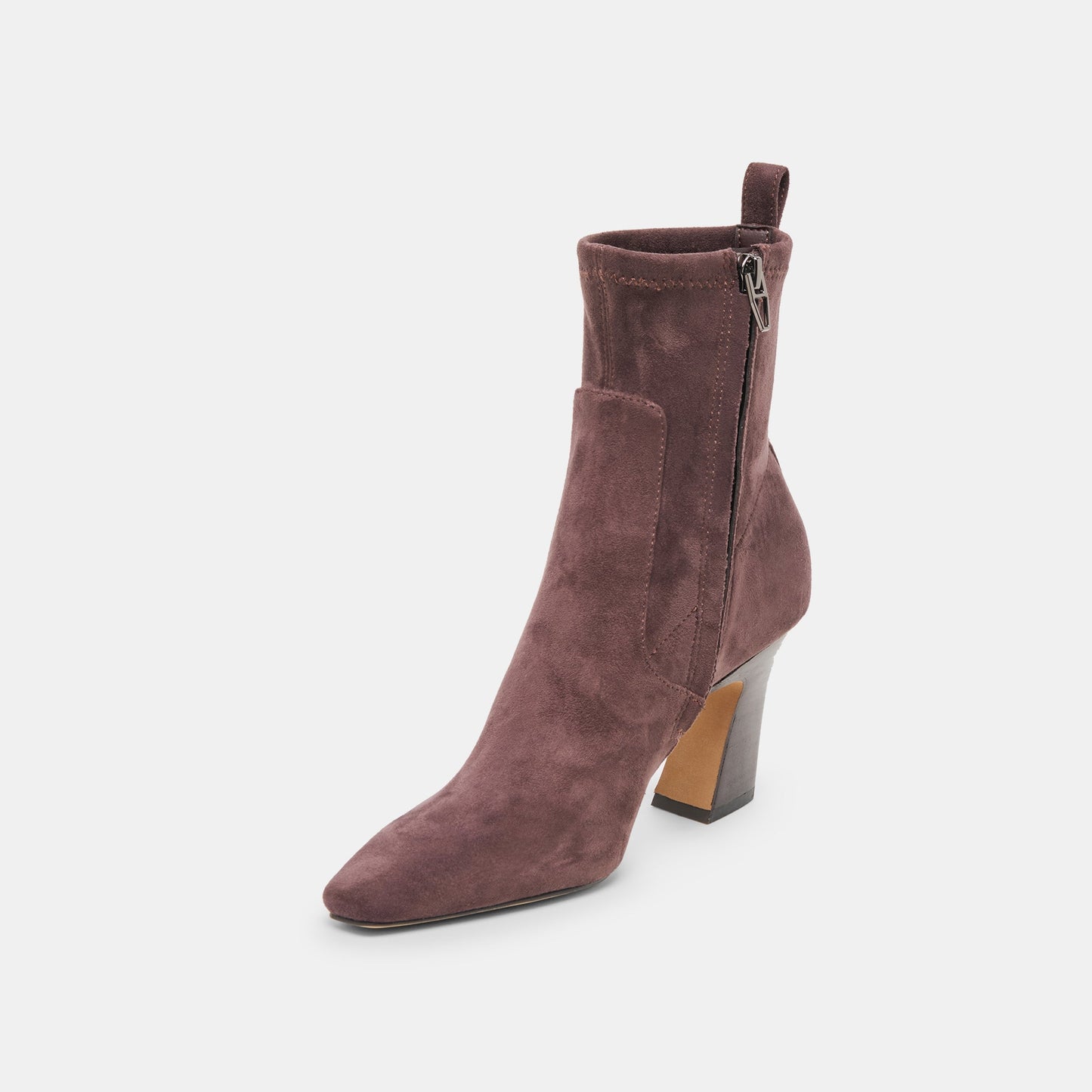 Linzey Cedar Stella Suede Booties