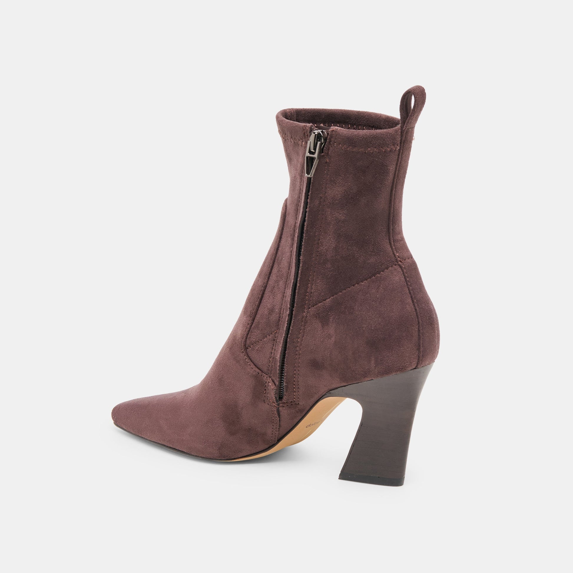 Linzey Cedar Stella Suede Booties