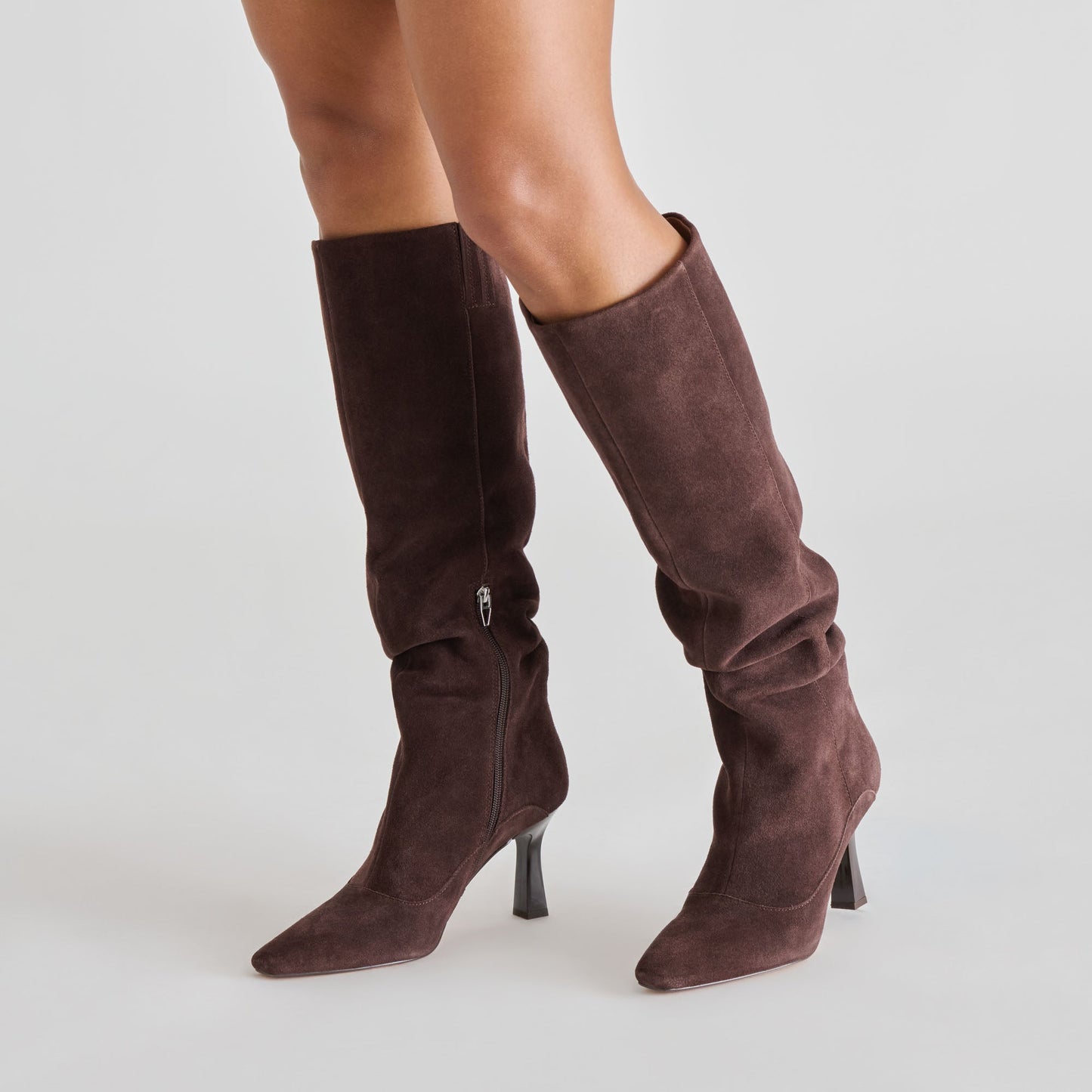Lousa Mahogany Suede Boots