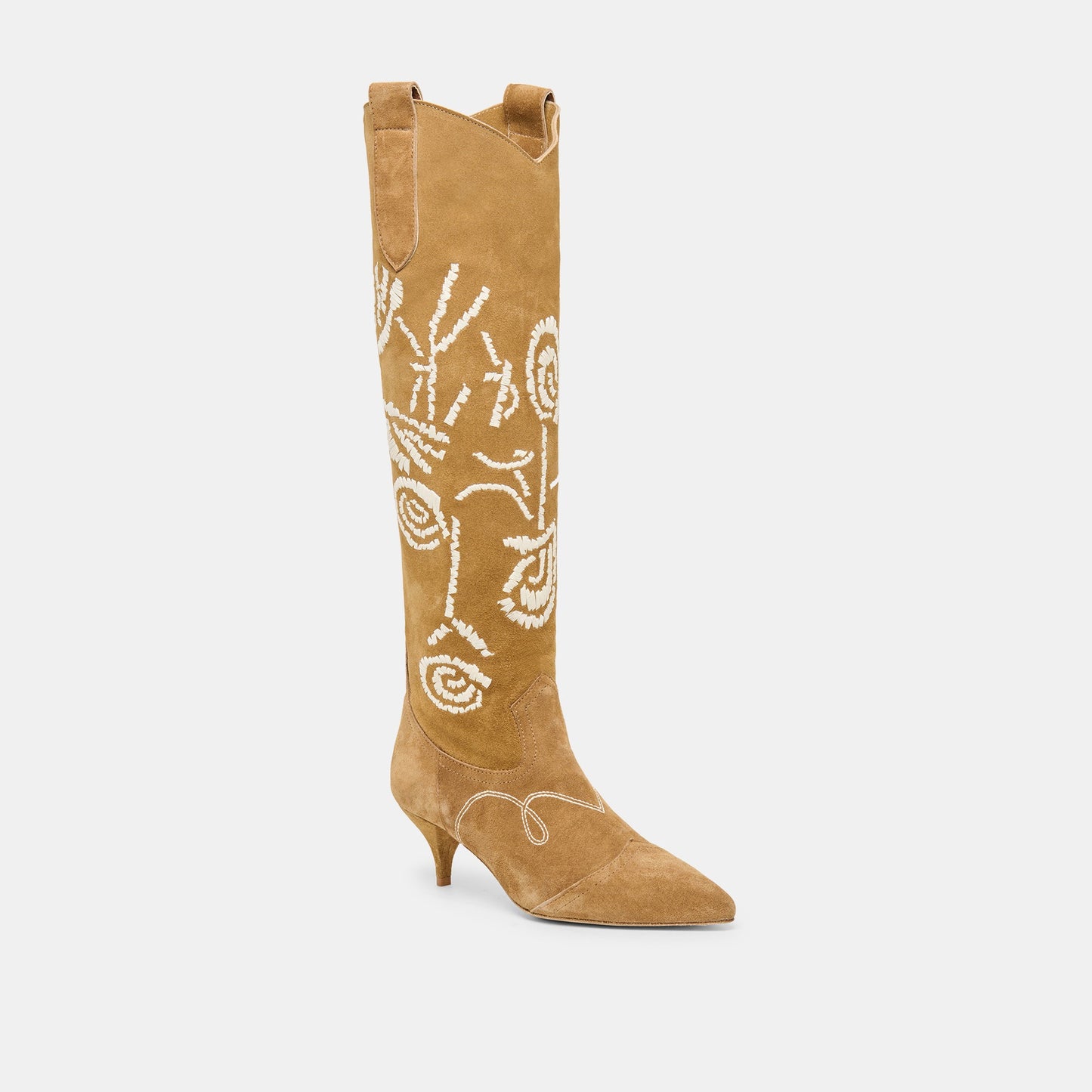 Wilde Chestnut Suede Boots