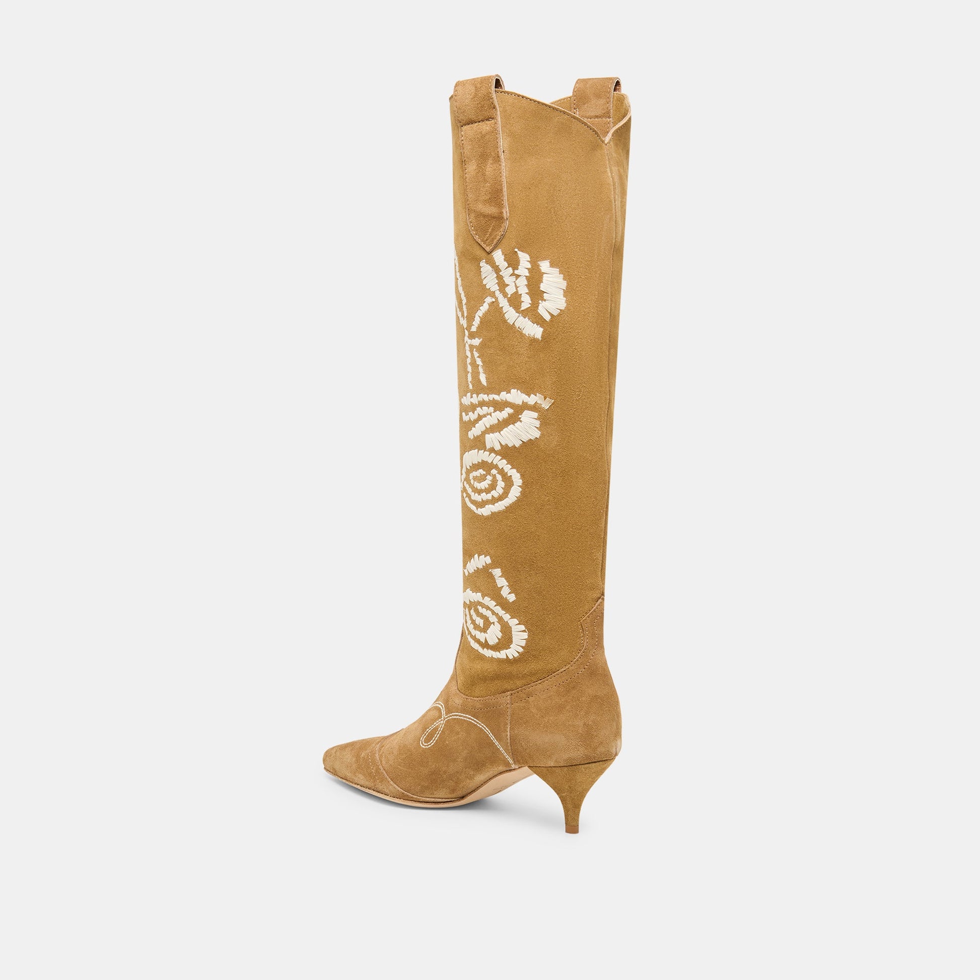 Wilde Chestnut Suede Boots