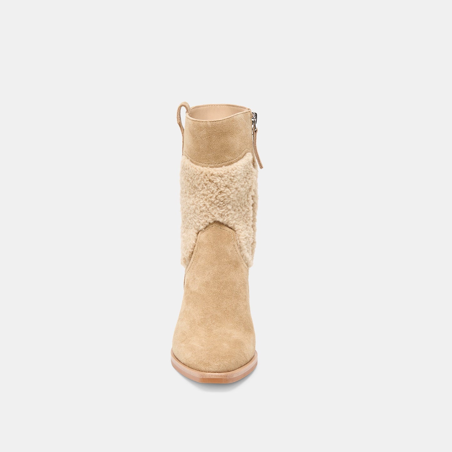 Salil Plush Dk Taupe Suede Boots