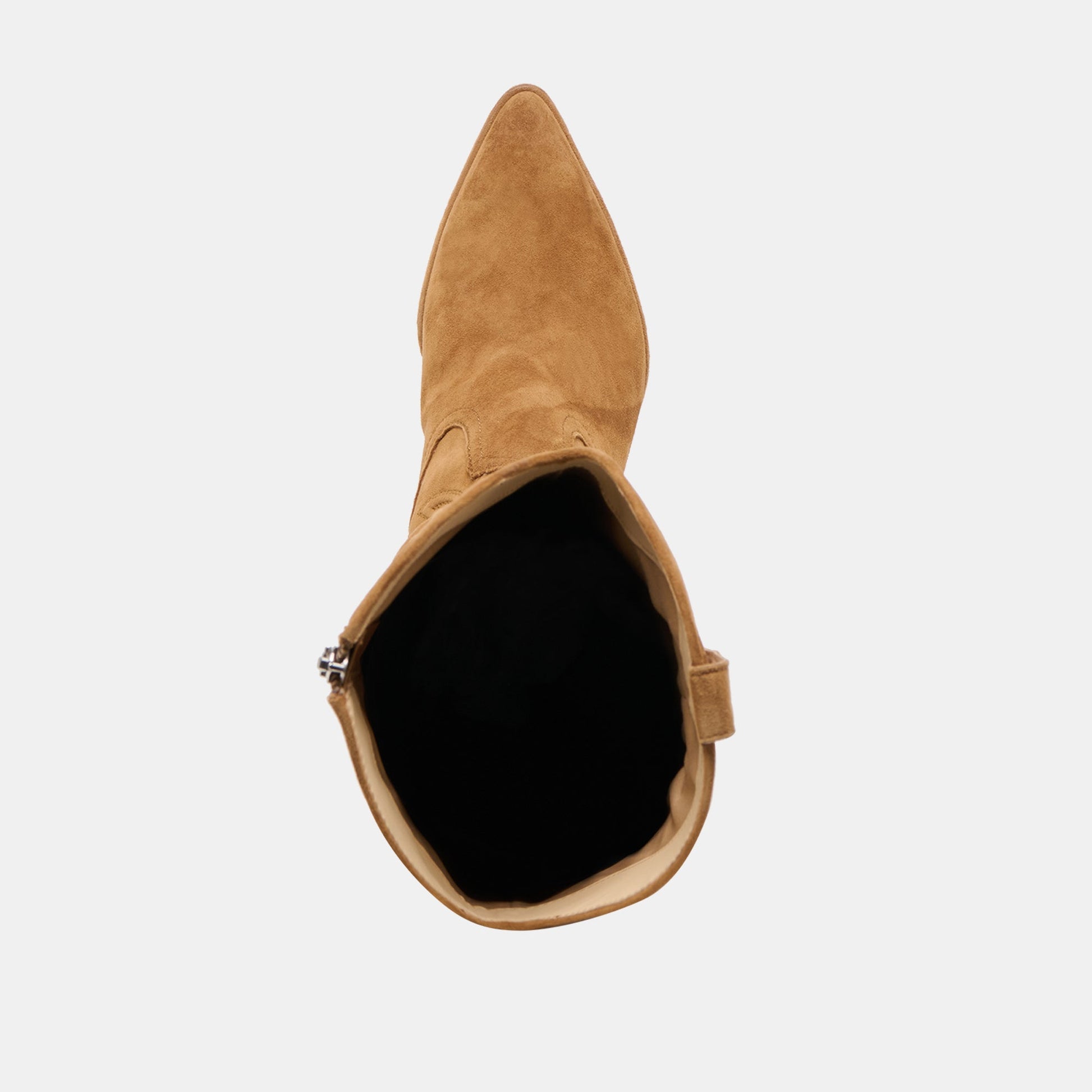 Alisa Lt Brown Suede Boots