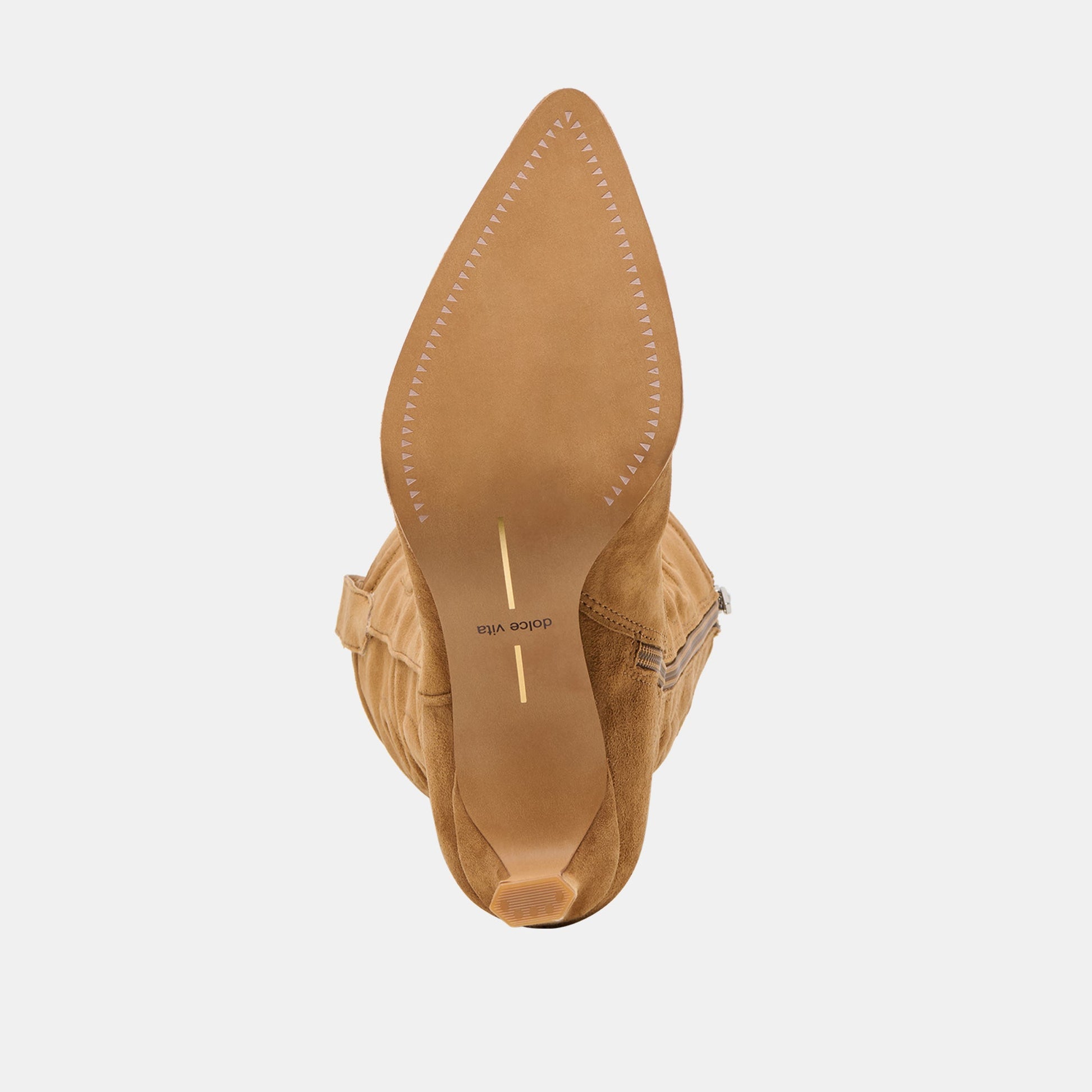 Alisa Lt Brown Suede Boots