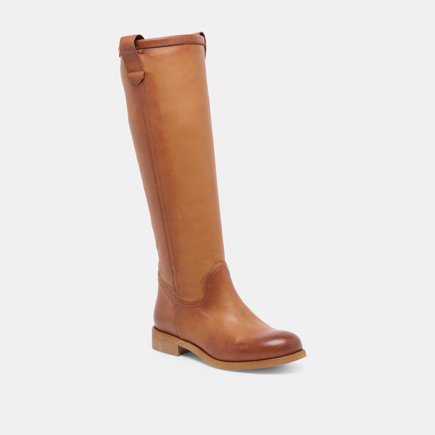 Ramzy Cognac Leather Boots