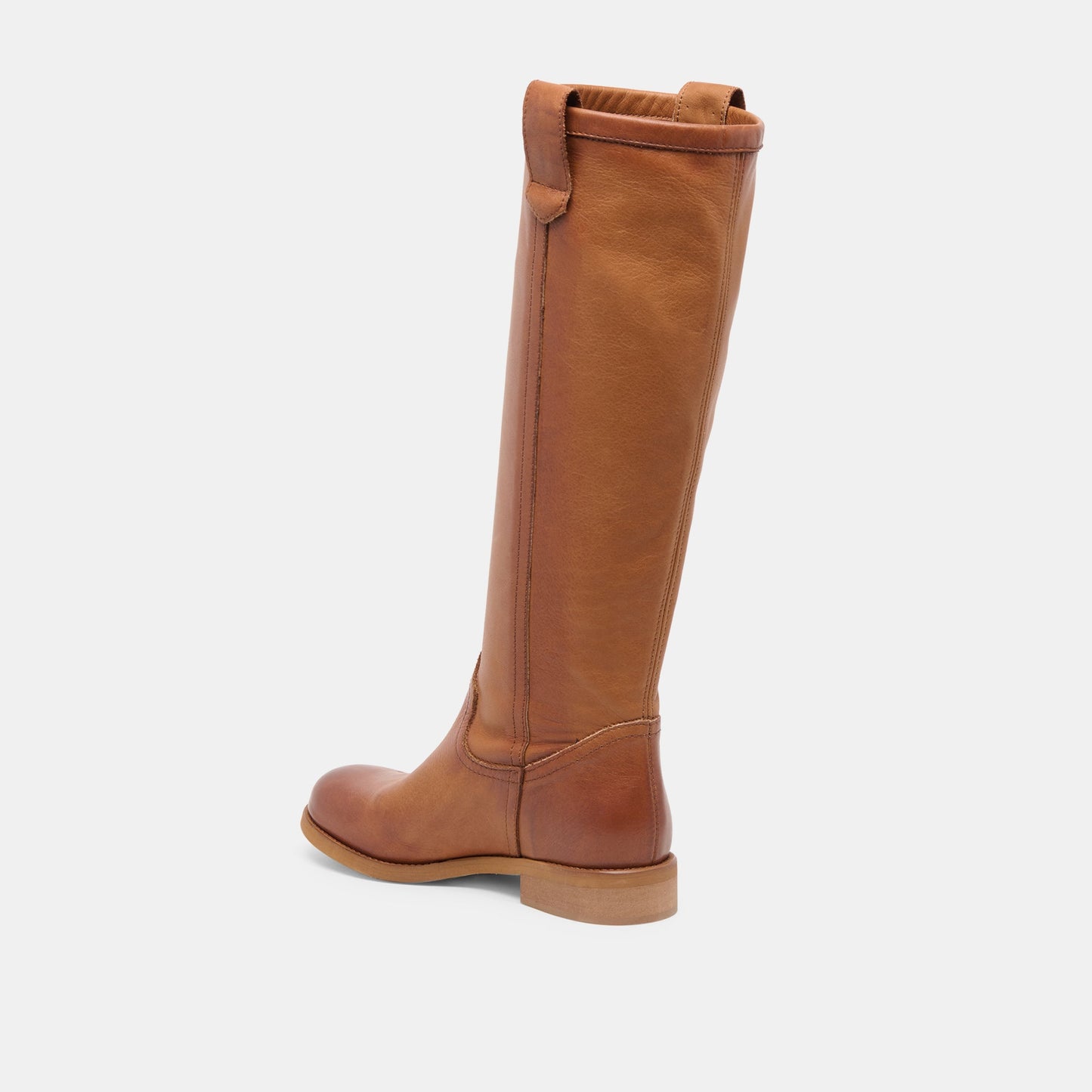 Ramzy Cognac Leather Boots