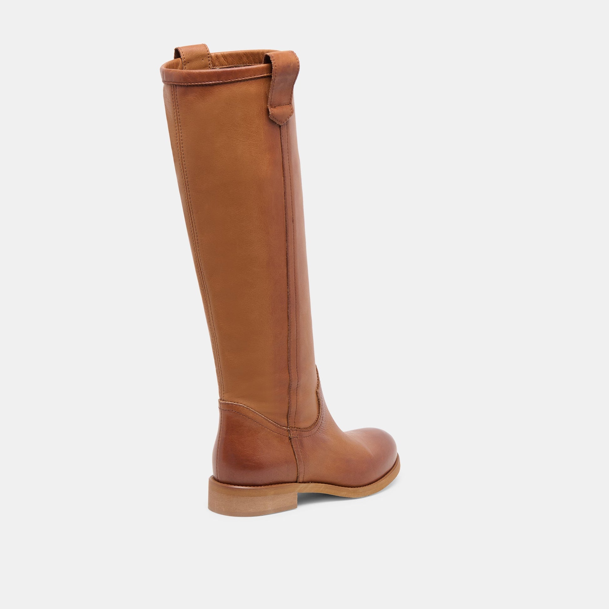 Ramzy Cognac Leather Boots