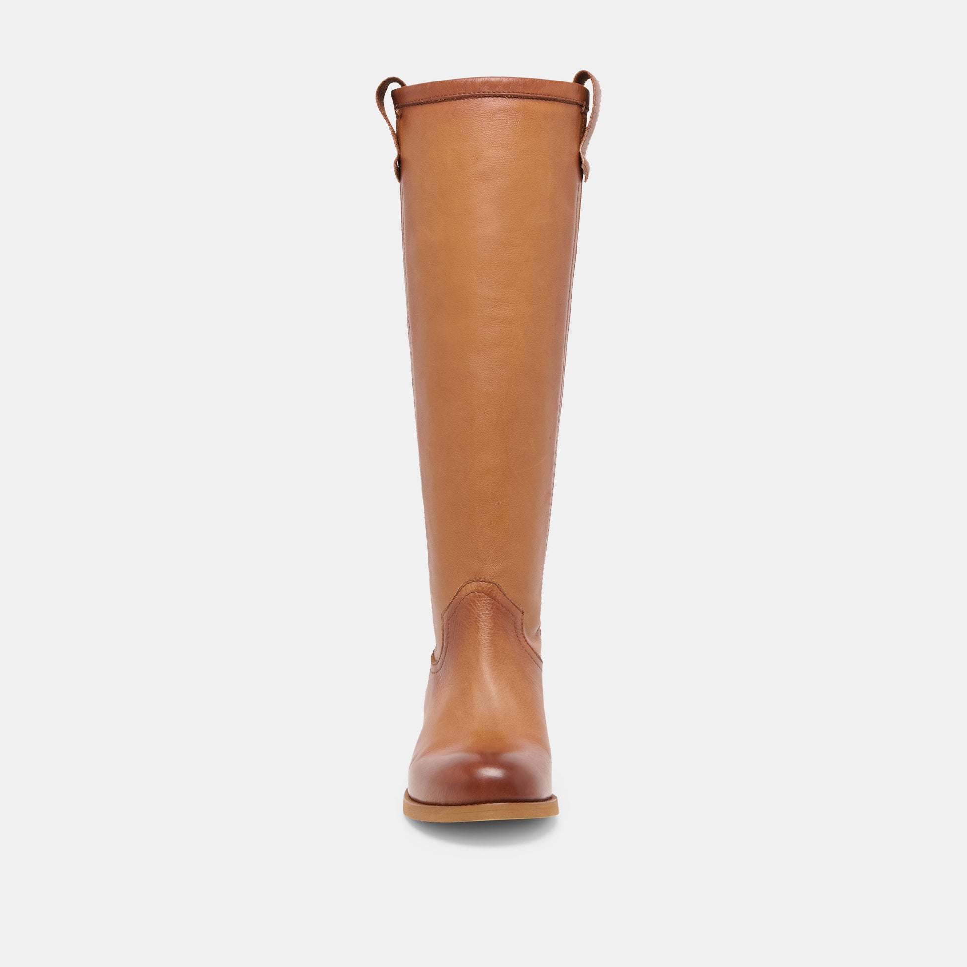 Ramzy Cognac Leather Boots