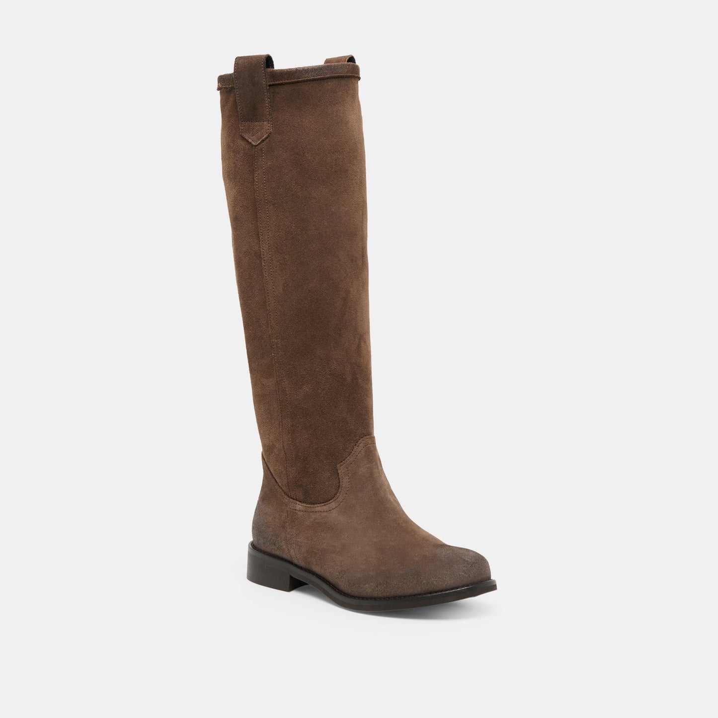 Ramzy Chocolate Suede Boots