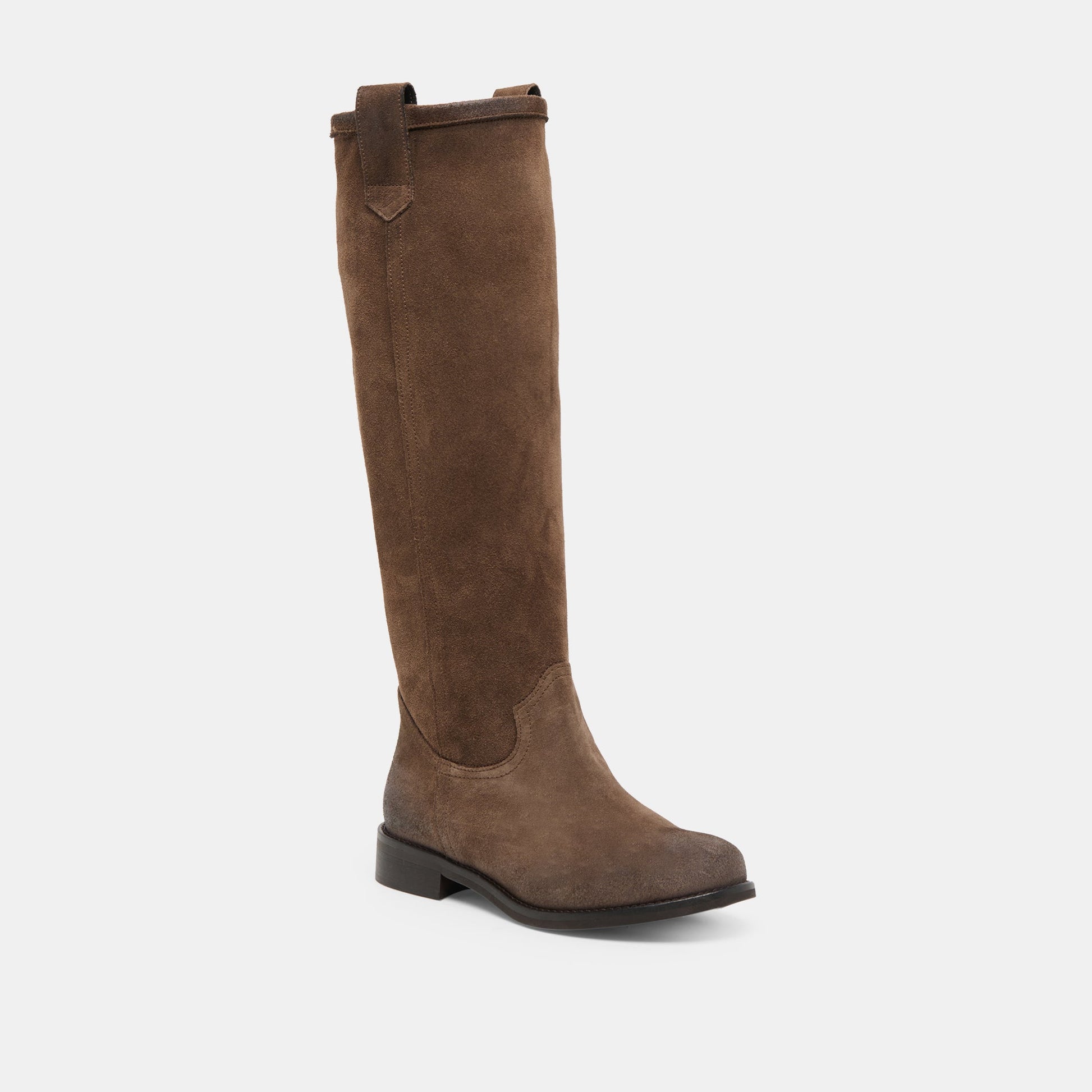 Ramzy Chocolate Suede Boots