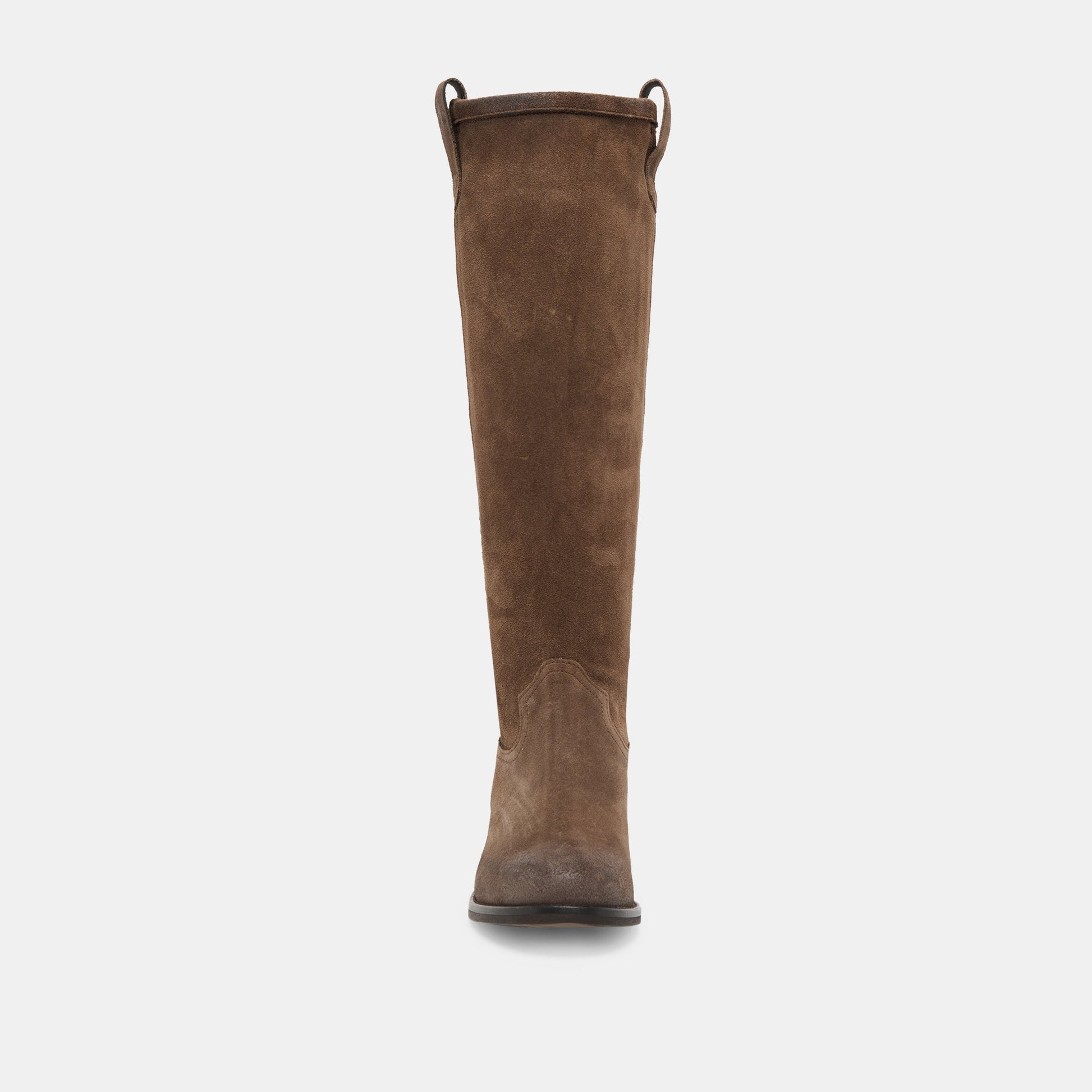 Ramzy Chocolate Suede Boots